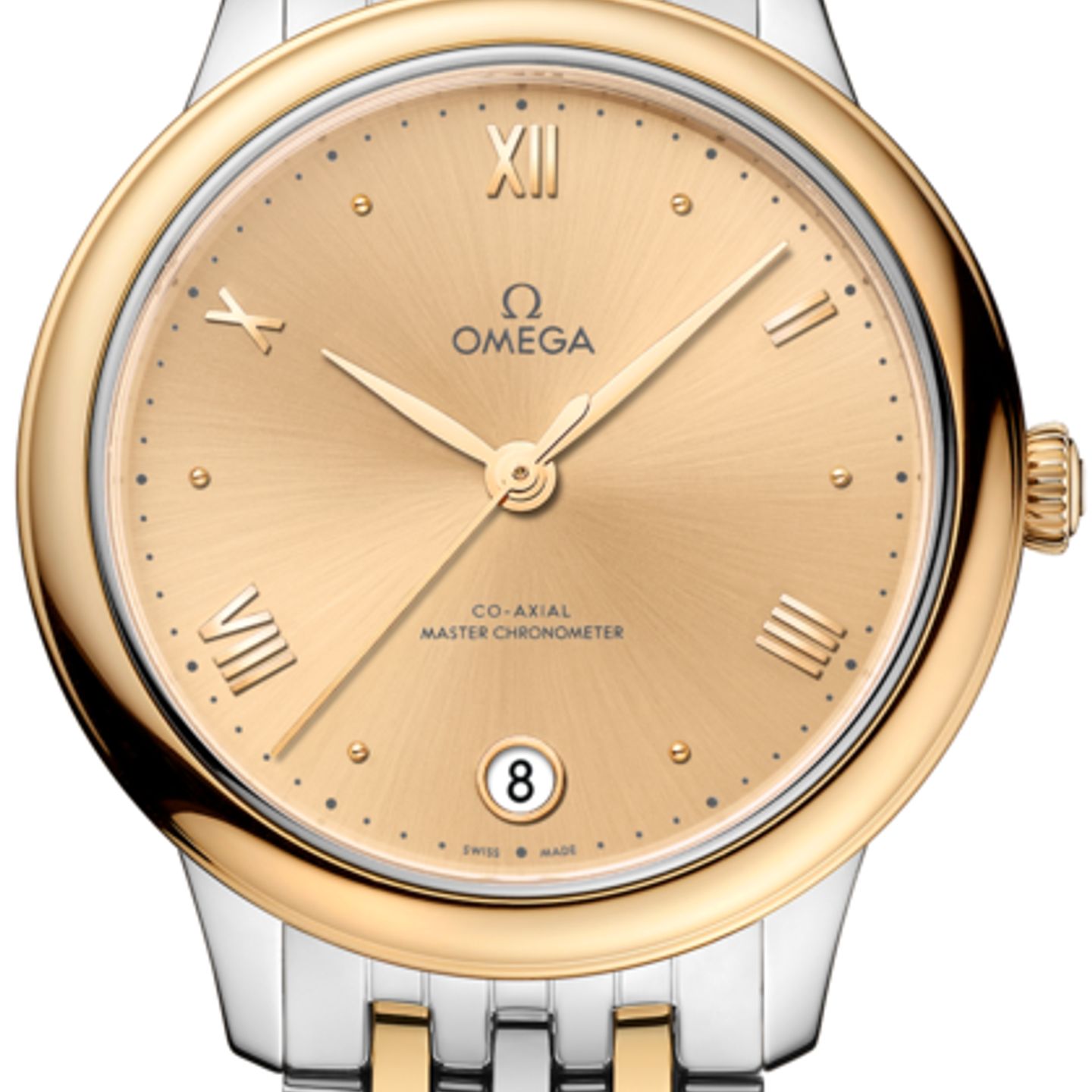 Omega De Ville 434.20.40.20.08.001 (2026) - Champagne dial 40 mm Gold/Steel case (1/1)