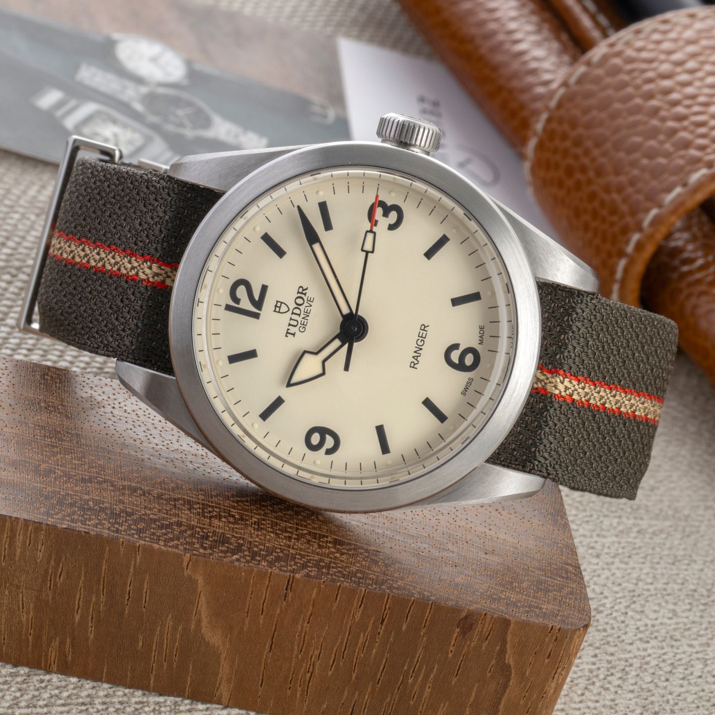 Tudor Ranger 79950 (Onbekend (willekeurig serienummer)) - Wit wijzerplaat 39mm Staal (2/8)