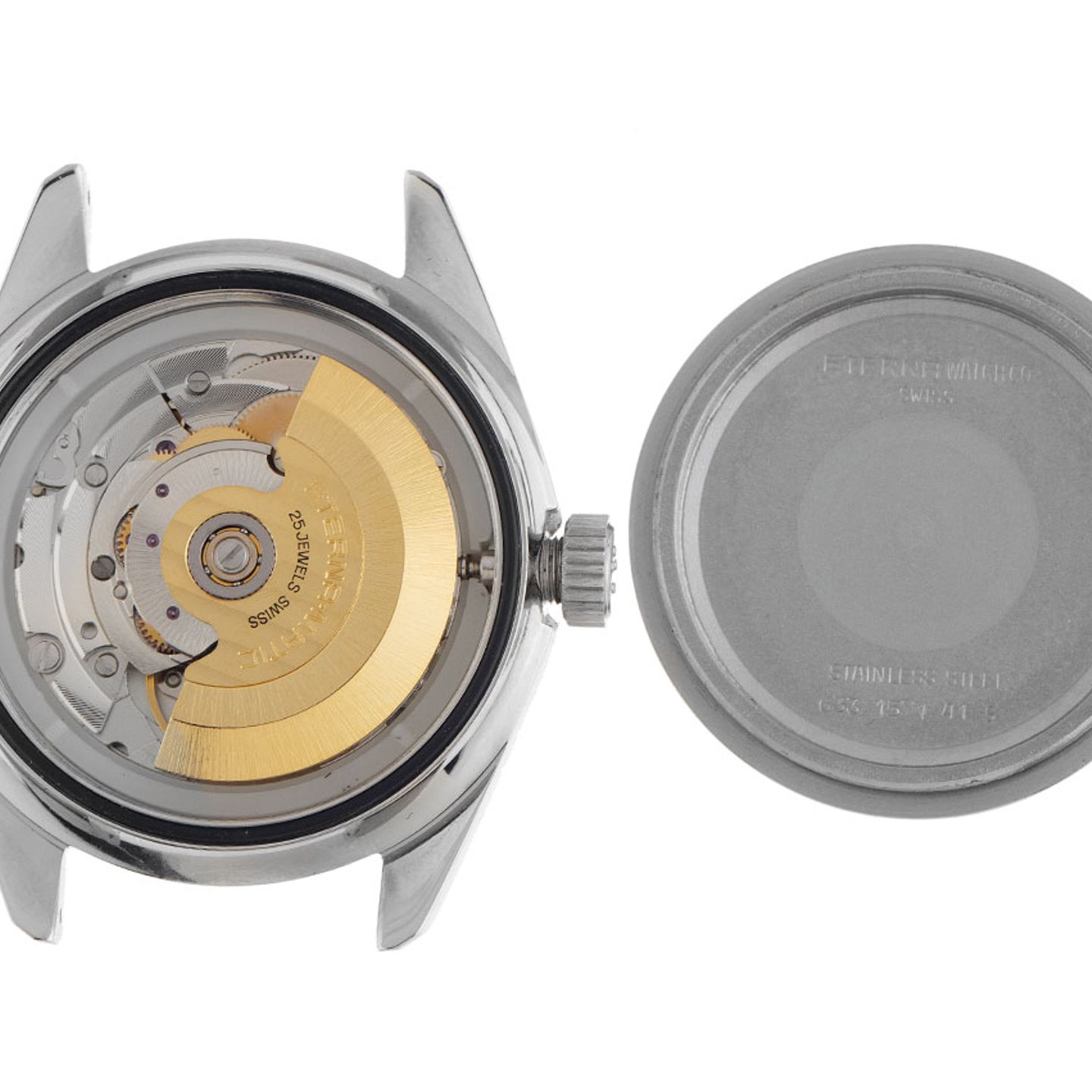 Eterna Kontiki 1571-41 (1996) - Wit wijzerplaat 37mm Staal (8/8)