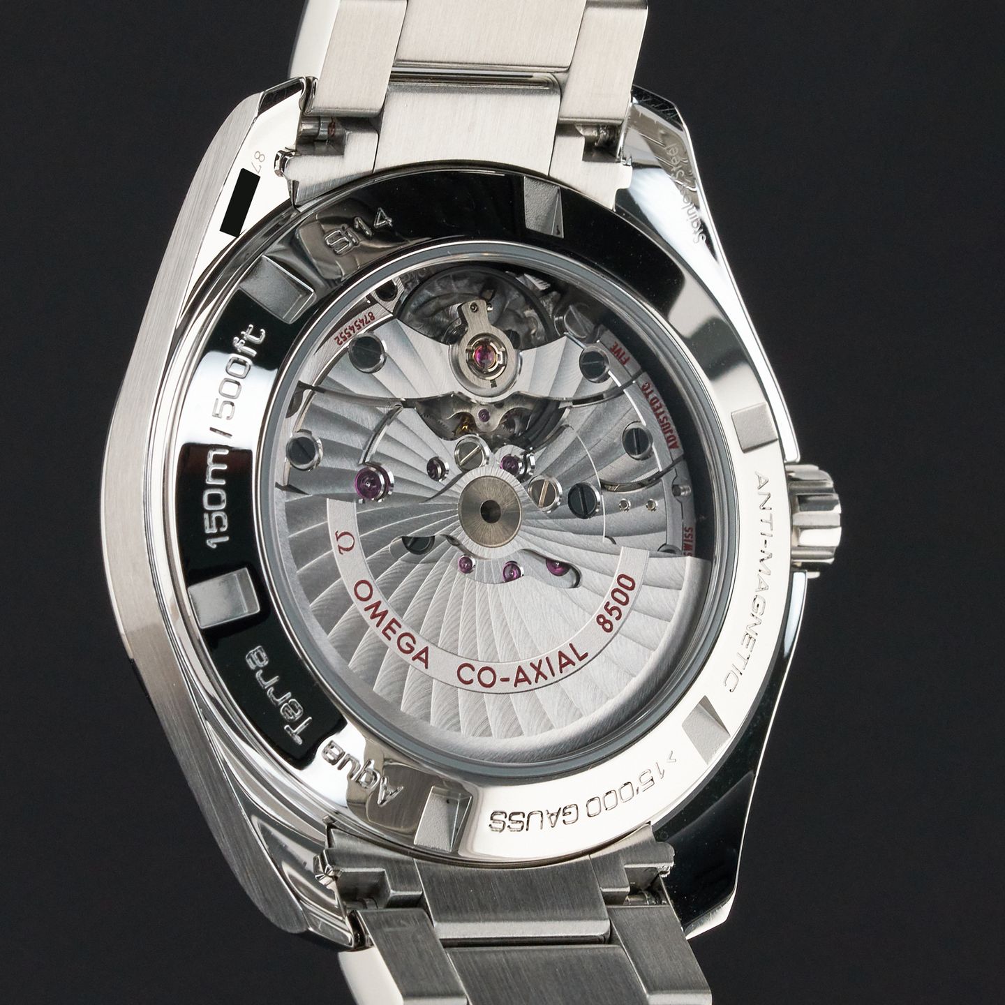 Omega Seamaster Aqua Terra 231.10.42.21.01.003 (2016) - Black dial 42 mm Steel case (7/8)