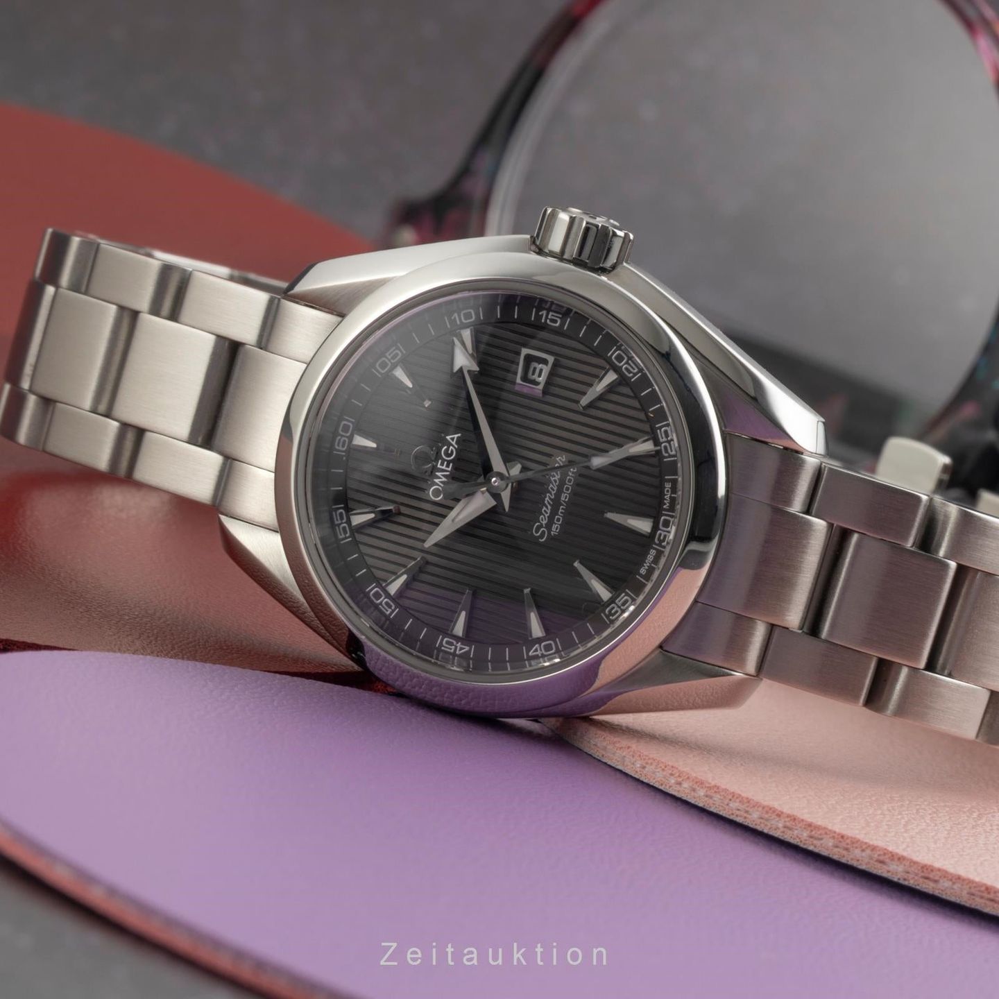 Omega Seamaster Aqua Terra 231.10.30.61.06.001 (Unknown (random serial)) - Grey dial 30 mm Steel case (2/8)
