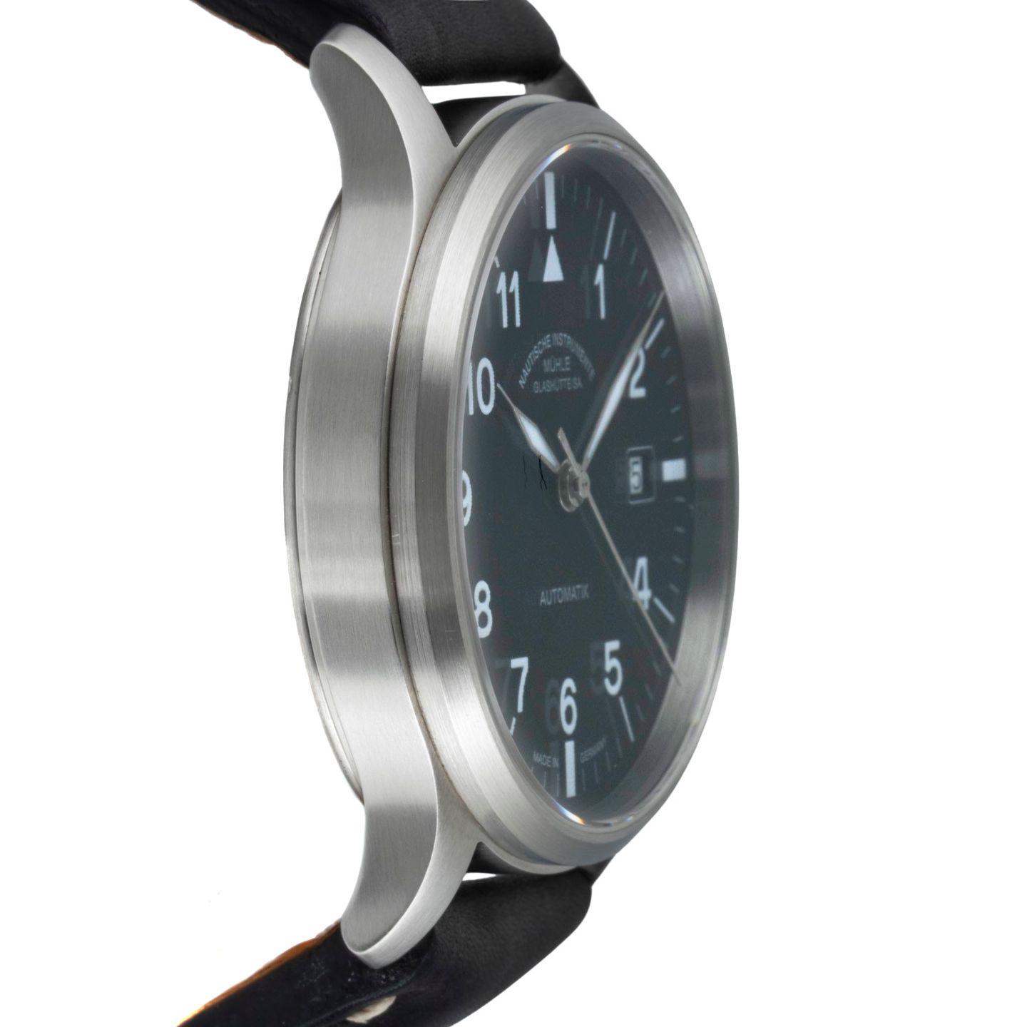 Mühle Glashütte Terrasport II M1-37-60 (2015) - Black dial 41 mm Steel case (7/8)