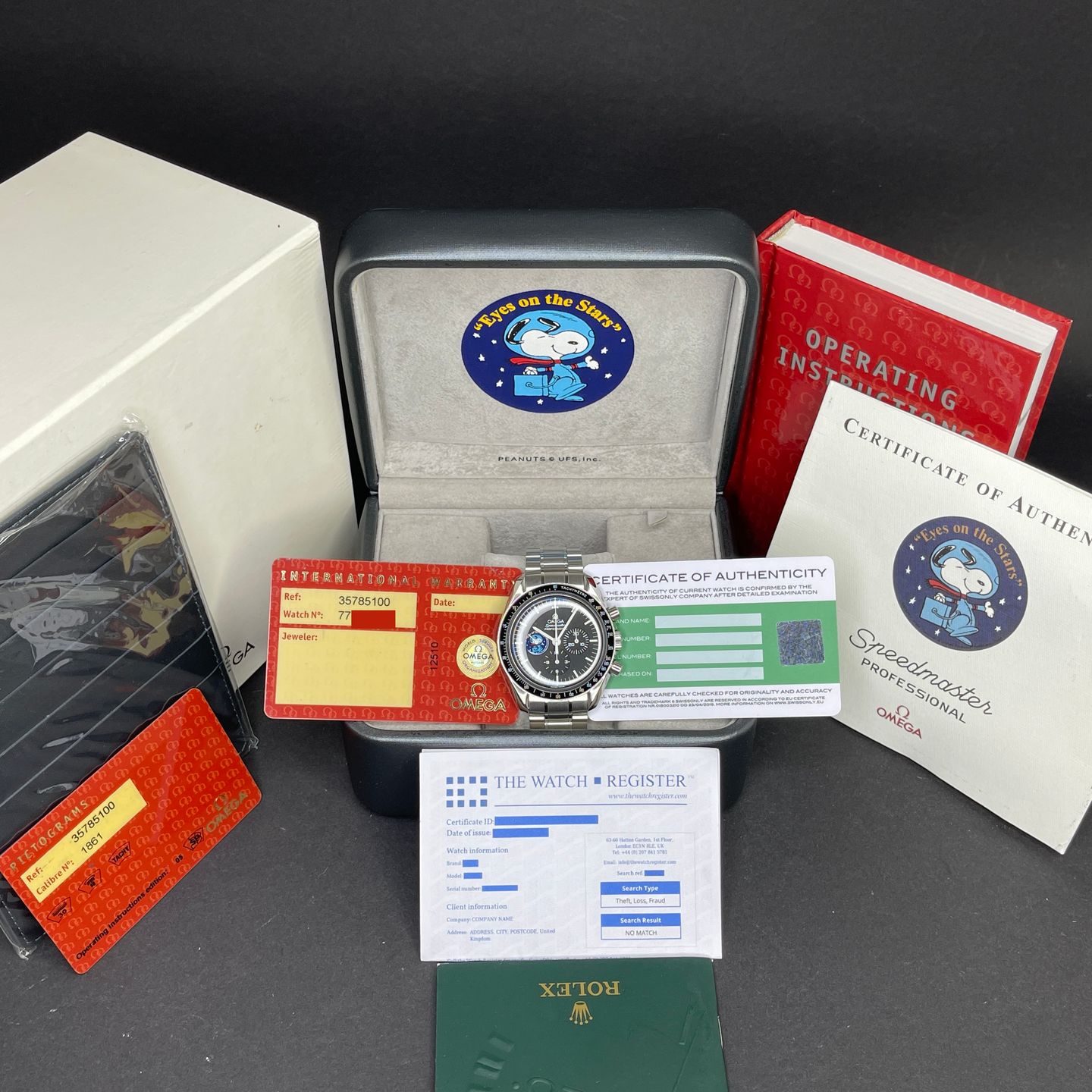 Omega Speedmaster Professional Moonwatch 3578.51.00 (Onbekend (willekeurig serienummer)) - Zwart wijzerplaat 42mm Staal (2/8)