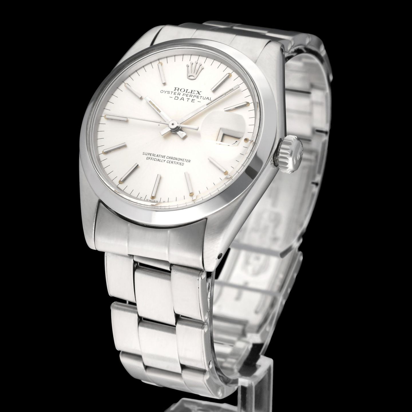 Rolex Oyster Perpetual Date 1500 (1964) - 34 mm Steel case (2/7)