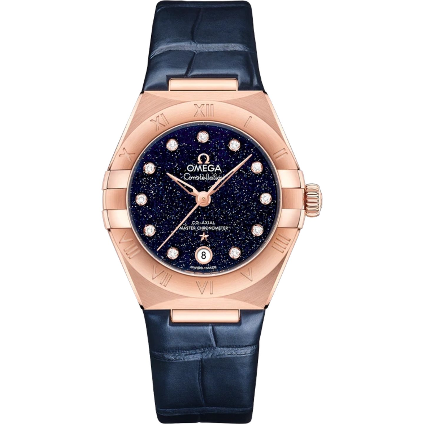 Omega Constellation 131.53.29.20.53.003 (2025) - Blue dial 29 mm Rose Gold case (1/1)
