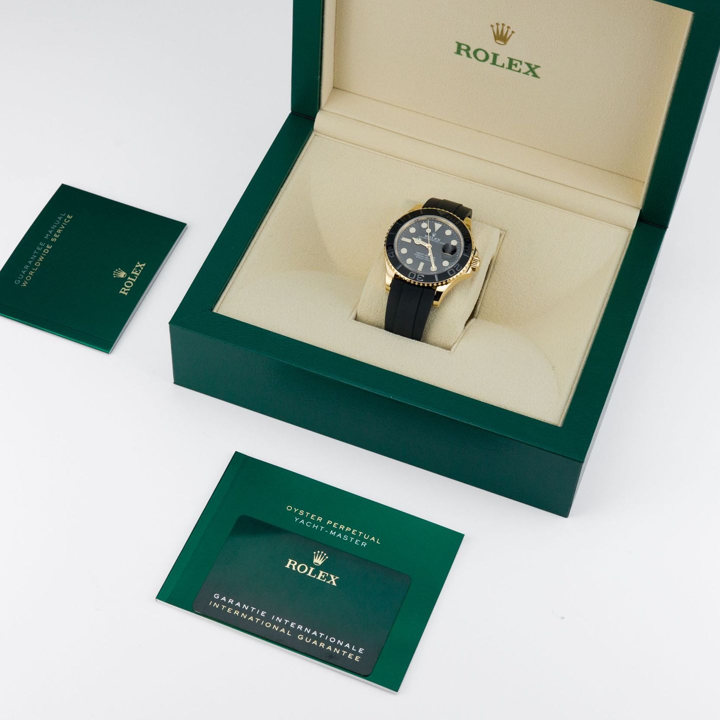 Rolex Yacht-Master 42 226658 (2024) - Black dial 42 mm Yellow Gold case (2/5)