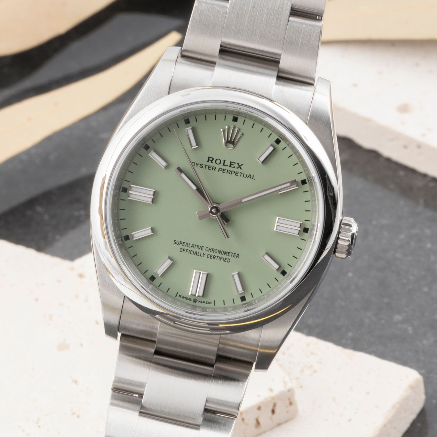 Rolex Oyster Perpetual 36 126000 (Onbekend (willekeurig serienummer)) - 36mm Staal (3/8)