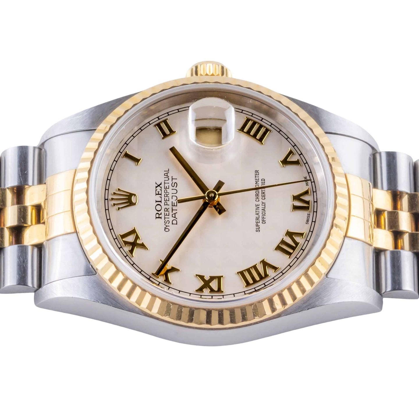 Rolex Datejust 36 16233 (2003) - 36 mm Gold/Steel case (5/8)