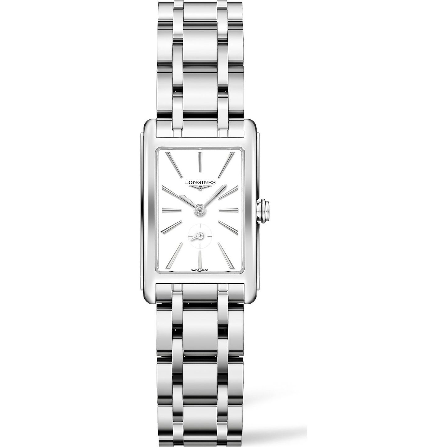 Longines DolceVita L5.255.4.11.6 (2024) - Wit wijzerplaat 21mm Staal (1/1)