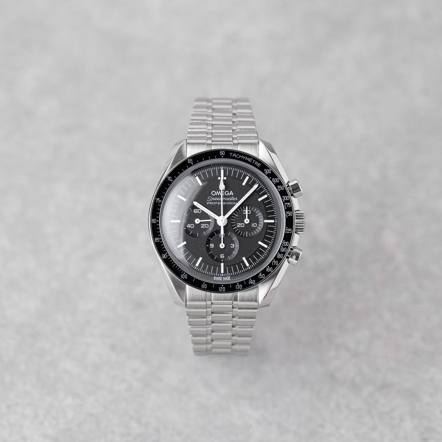 Omega Speedmaster Professional Moonwatch 310.30.42.50.01.001 (2021) - Zwart wijzerplaat 42mm Staal (1/8)