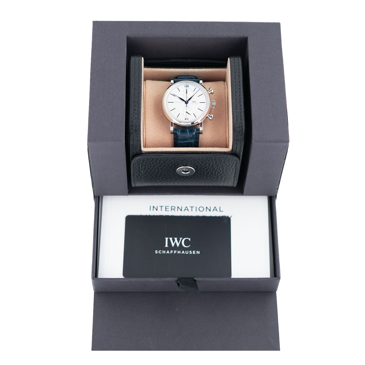 IWC Portofino Chronograph IW391407 (2022) - Zilver wijzerplaat 39mm Staal (7/7)