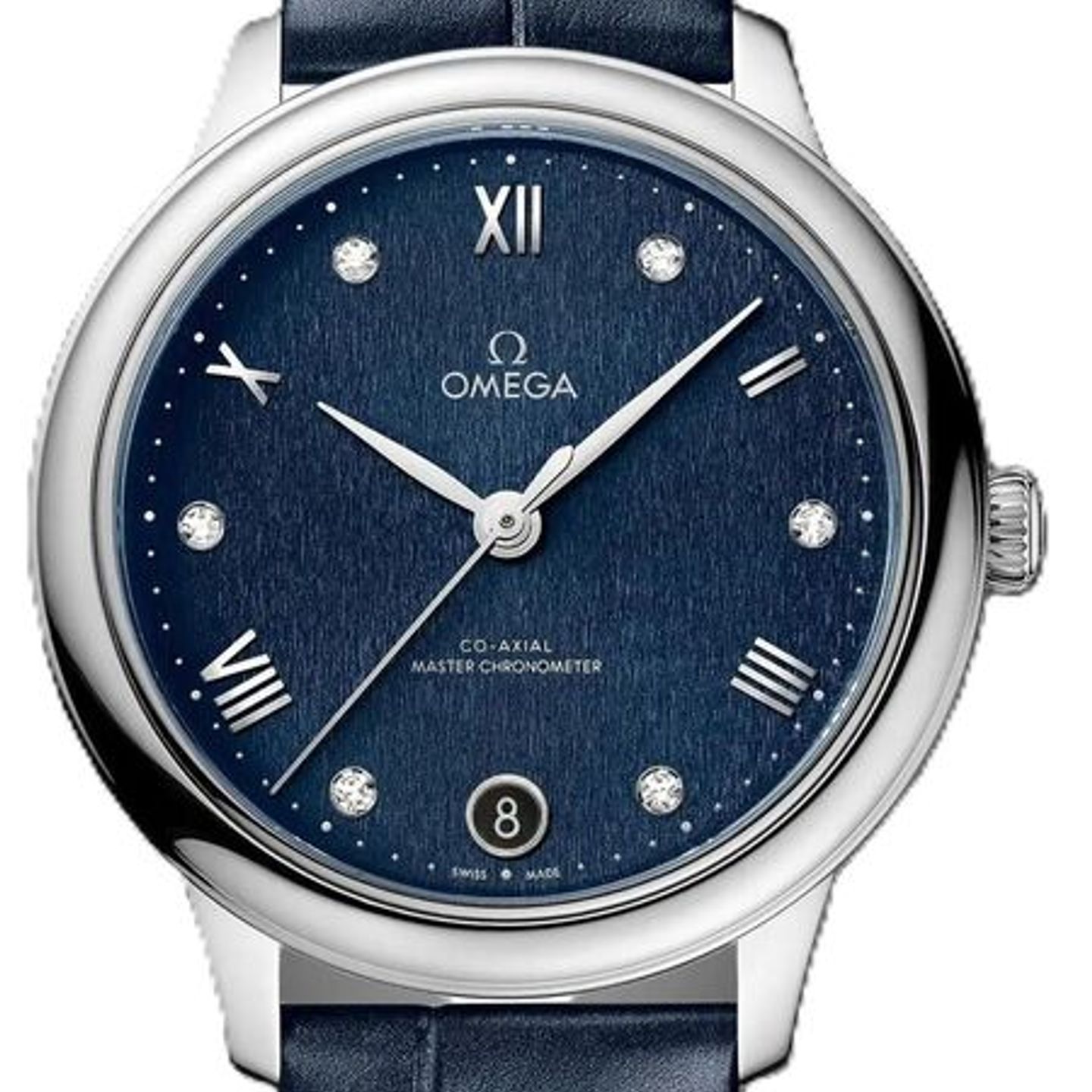 Omega De Ville 434.13.34.20.53.002 (2026) - Blue dial 34 mm Steel case (1/1)