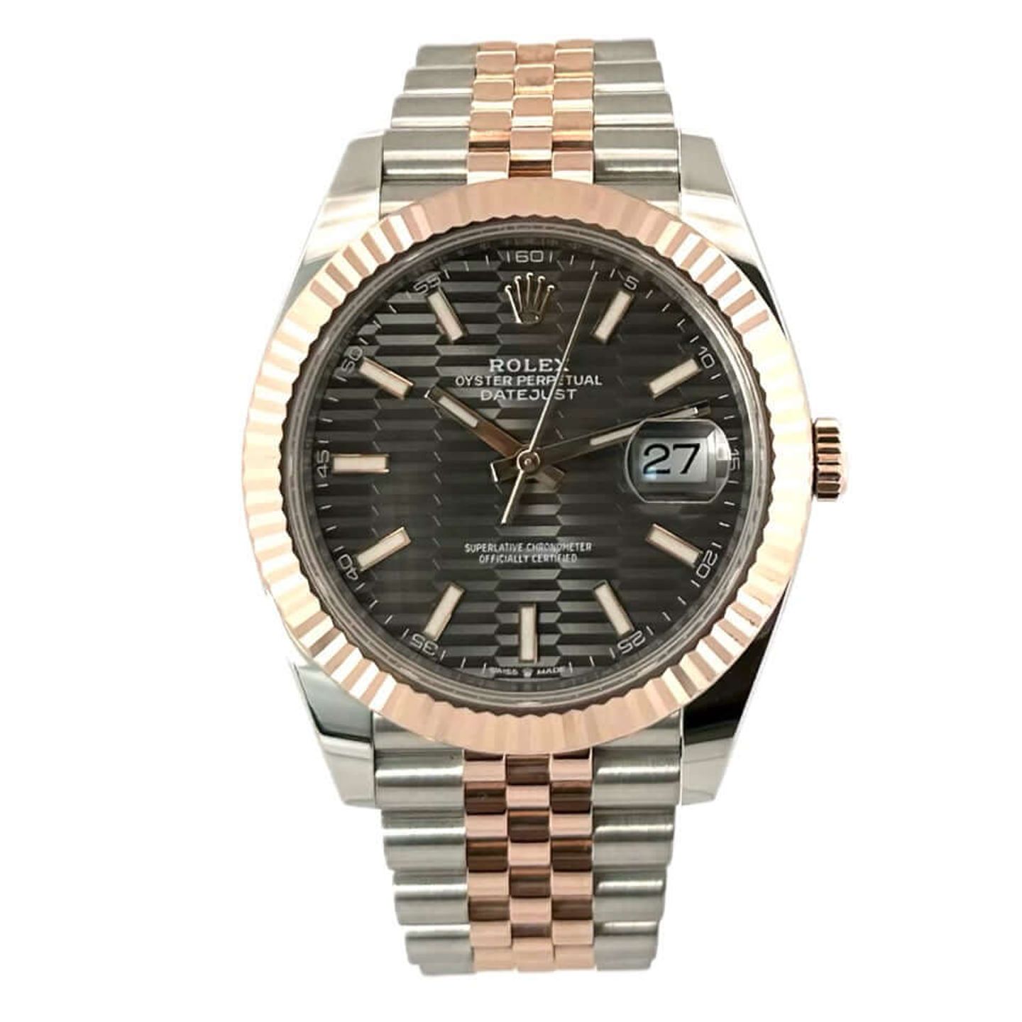 Rolex Datejust 41 126331 (2022) - Zilver wijzerplaat 41mm Staal (1/7)