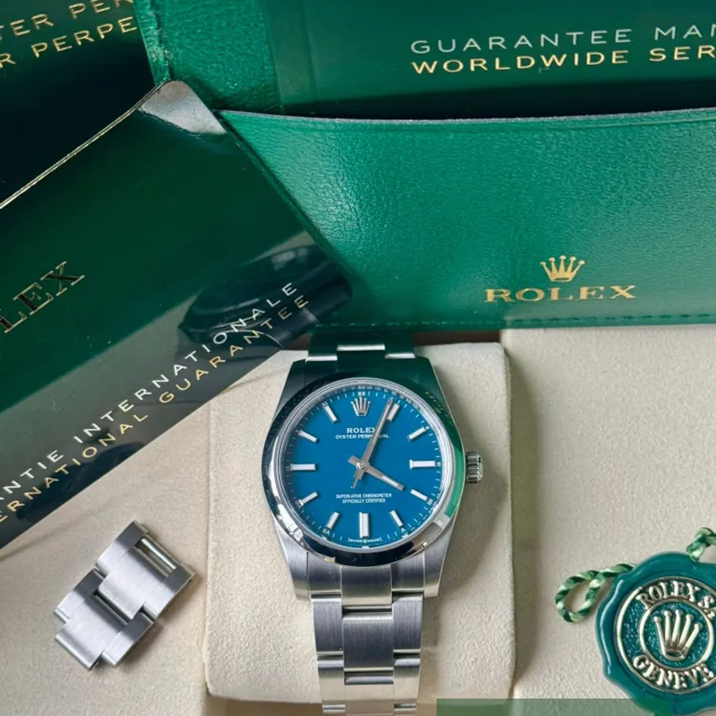 Rolex Oyster Perpetual 34 124200 (2026) - 34 mm Steel case (7/8)