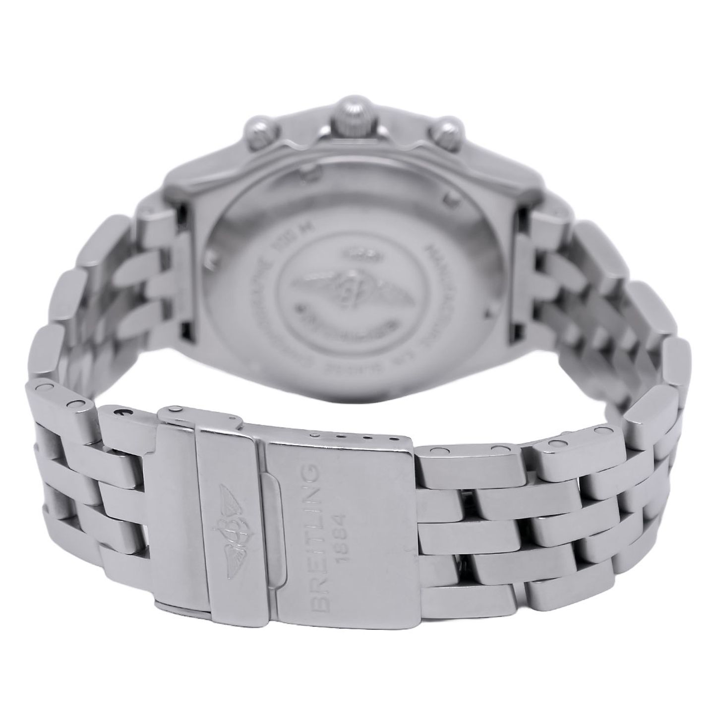 Breitling Blackbird A13350 (1997) - Zwart wijzerplaat 40mm Staal (7/8)