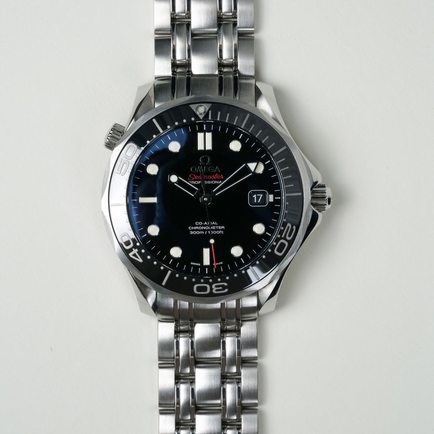 Omega Seamaster Diver 300 M 212.30.41.20.01.003 (2017) - Black dial 41 mm Steel case (3/8)