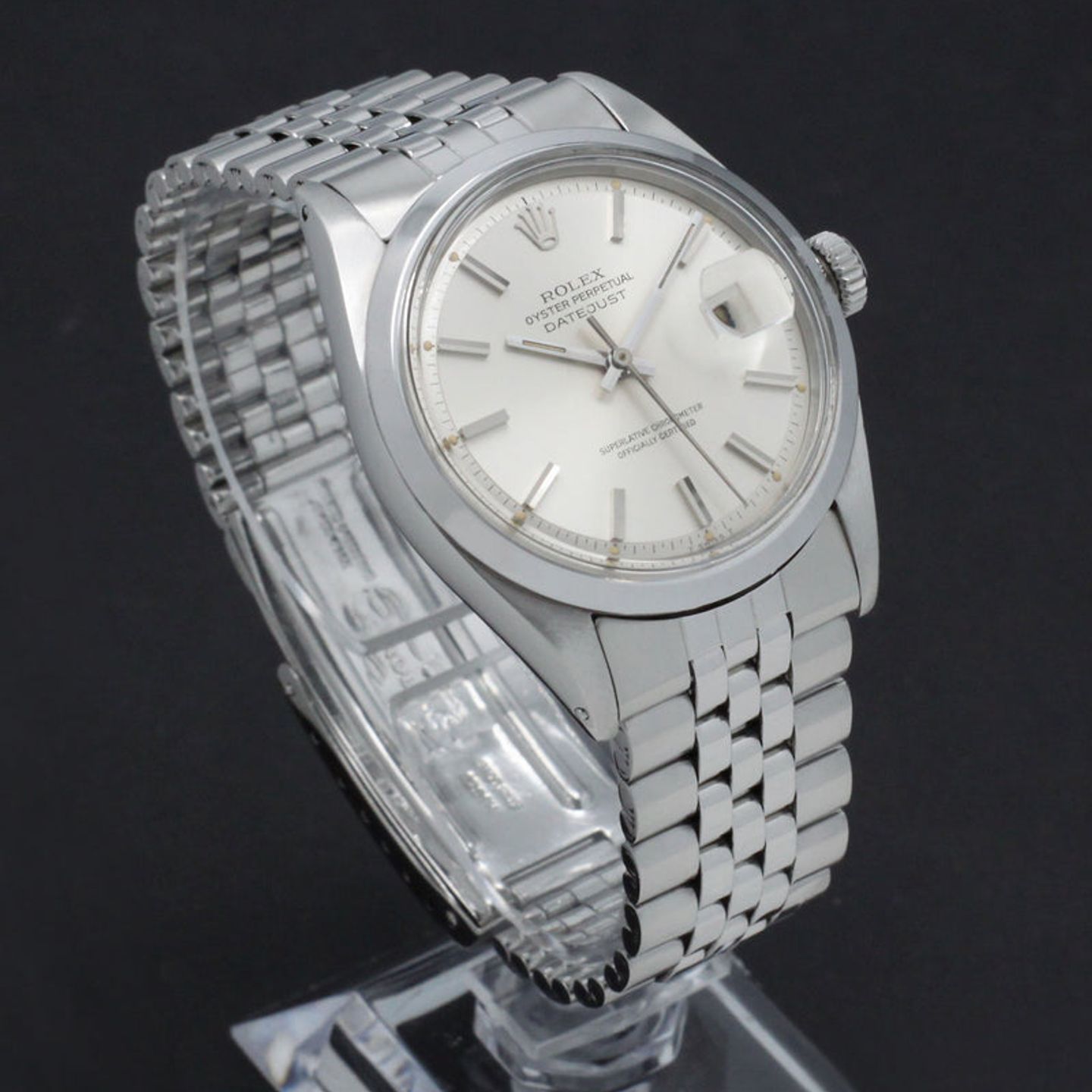 Rolex Datejust 1600 (1971) - Silver dial 36 mm Steel case (4/5)