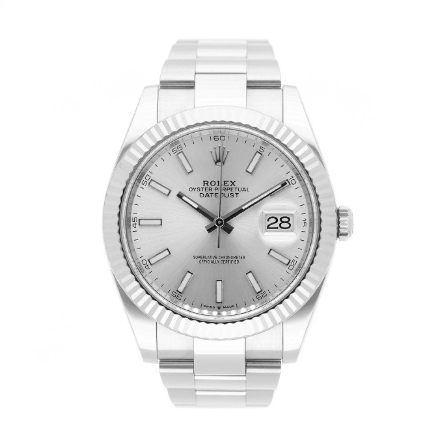 Rolex Datejust 41 126334 (2022) - Silver dial 41 mm Steel case (1/5)