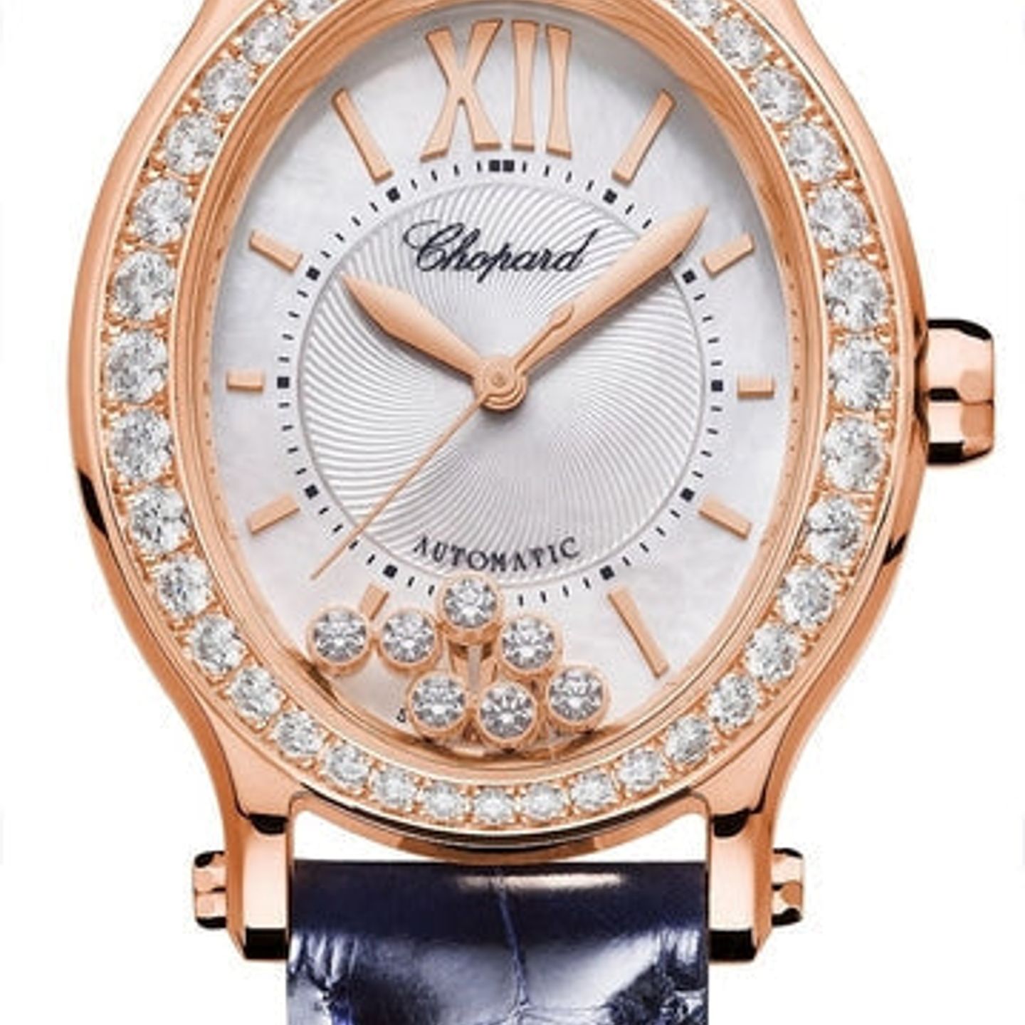Chopard Happy Sport 275362-5002 (2026) - Zilver wijzerplaat 31mm Roségoud (1/1)