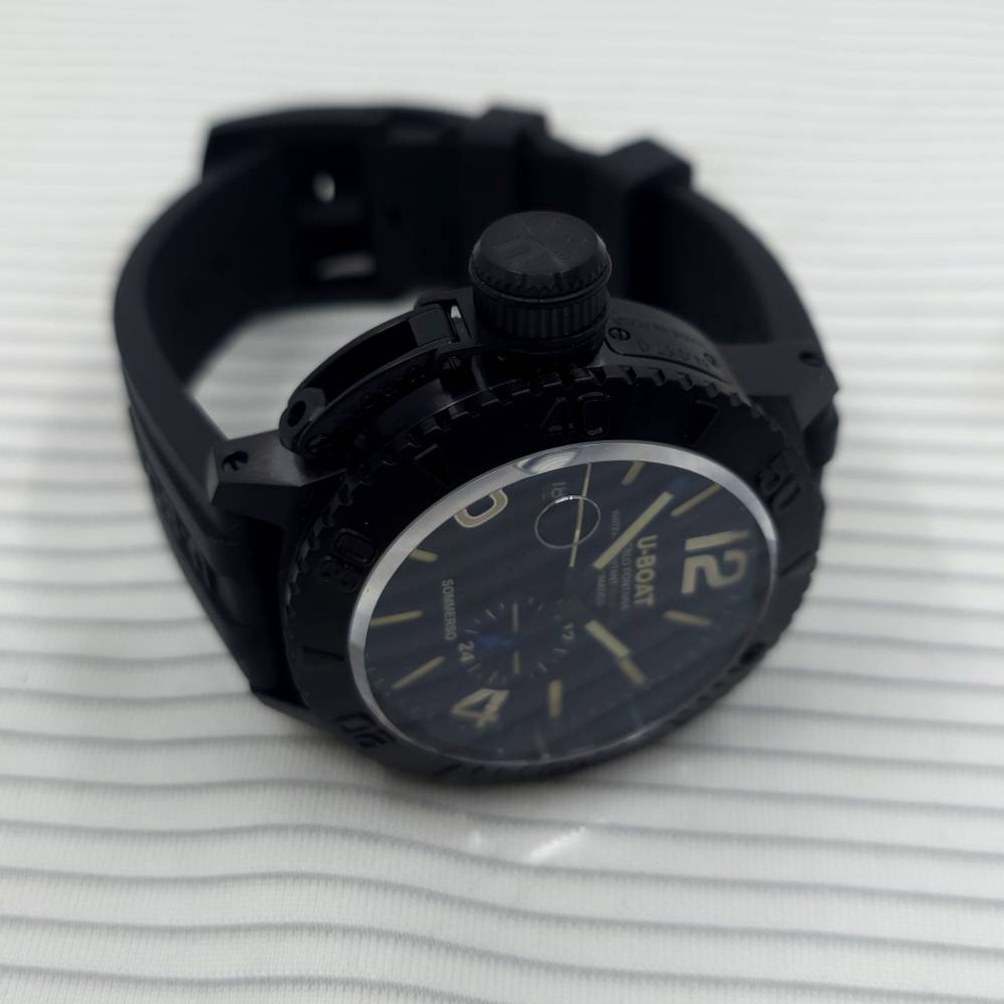 U-Boat Classico 9015 (2025) - Black dial 47 mm Steel case (5/8)