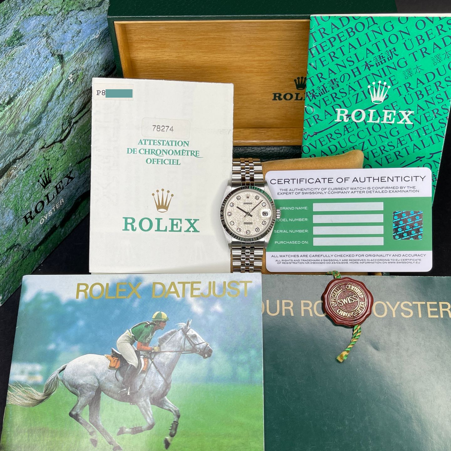 Rolex Datejust 31 78274 (2000) - 31mm Staal (2/8)