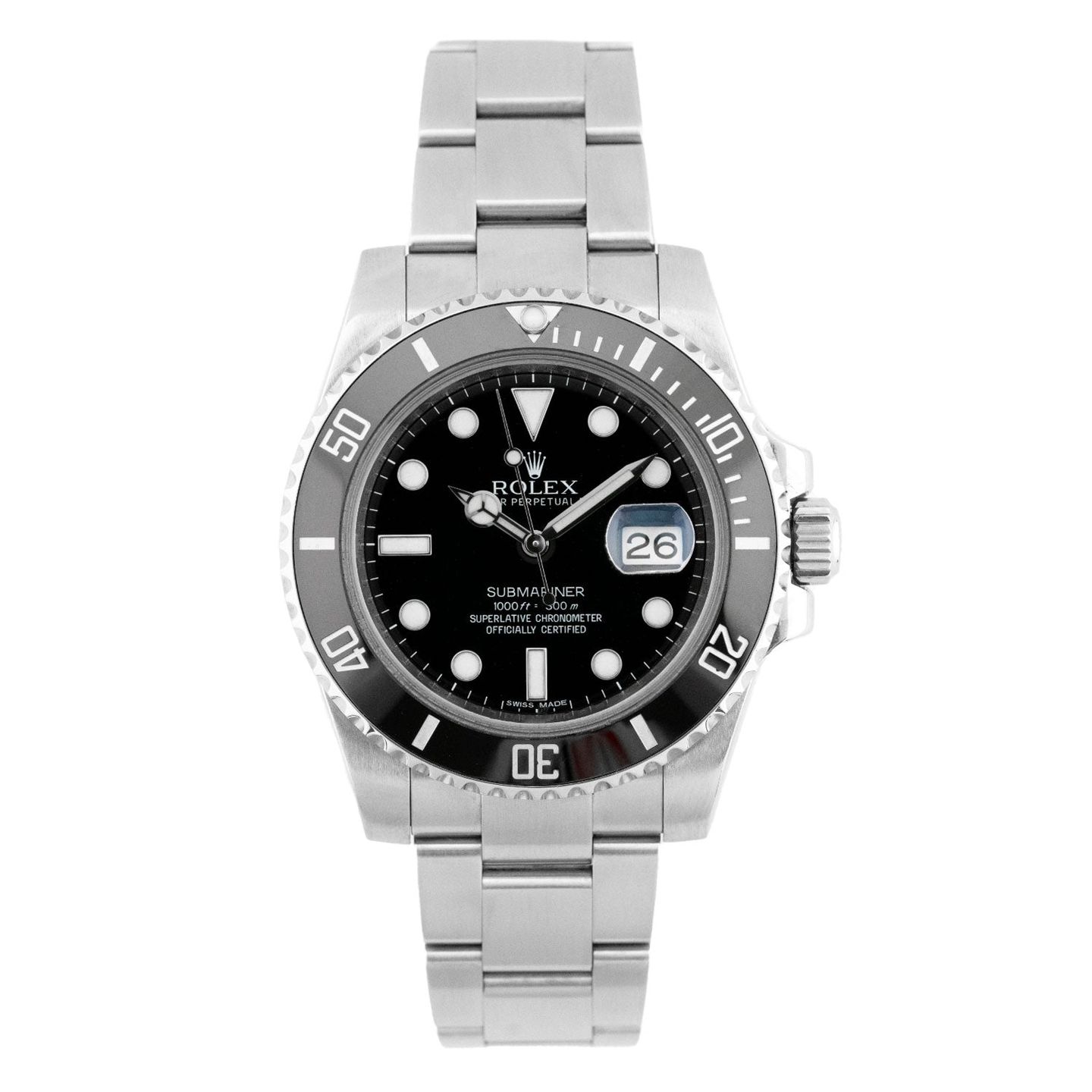 Rolex Submariner Date 116610LN (2015) - 40 mm Steel case (1/5)