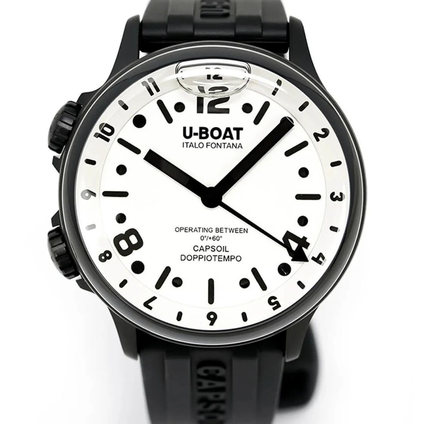 U-Boat Capsoil 8889/B (2024) - White dial 45 mm Steel case (2/3)