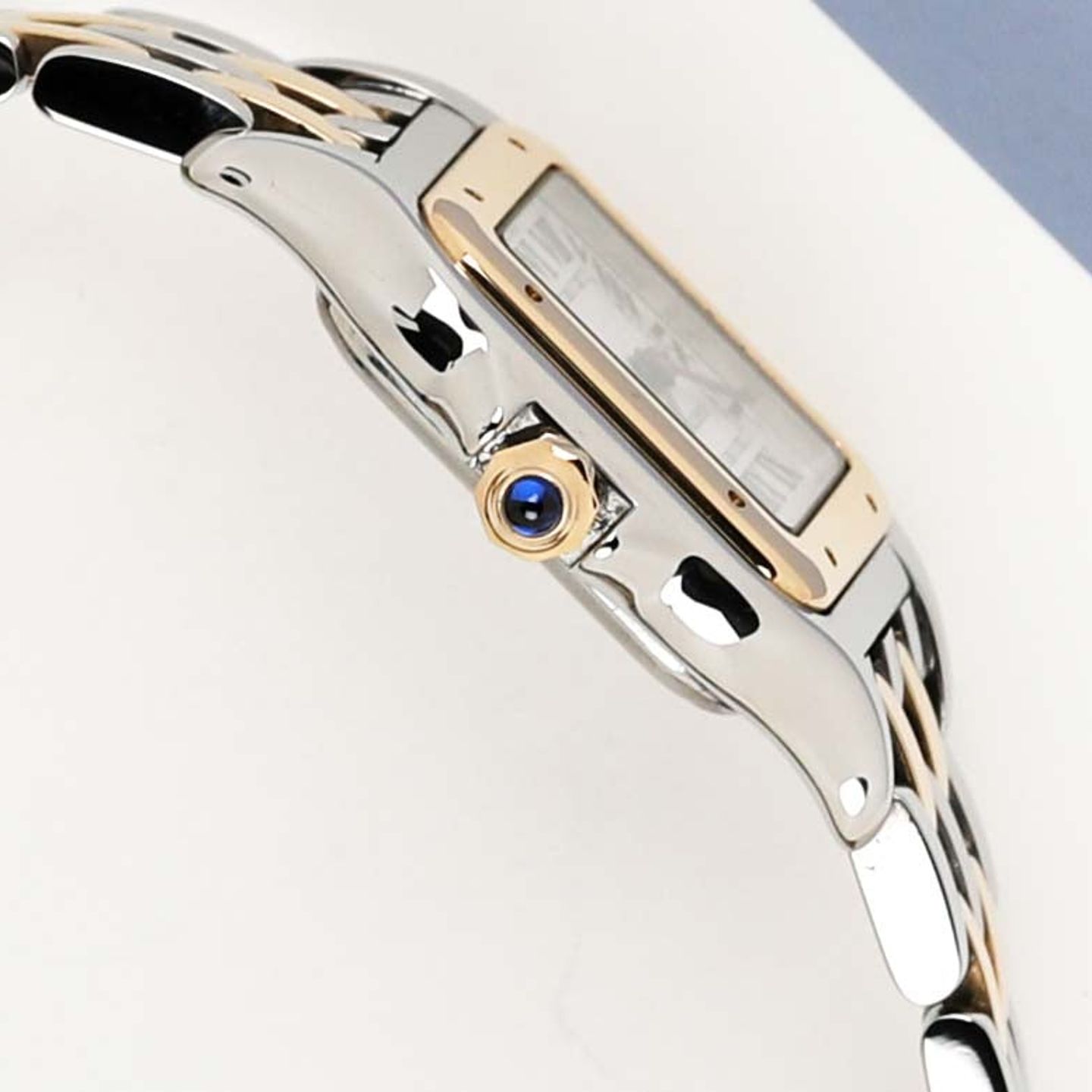 Cartier Panthère W2PN0006 (2022) - Silver dial 30 mm Gold/Steel case (8/8)