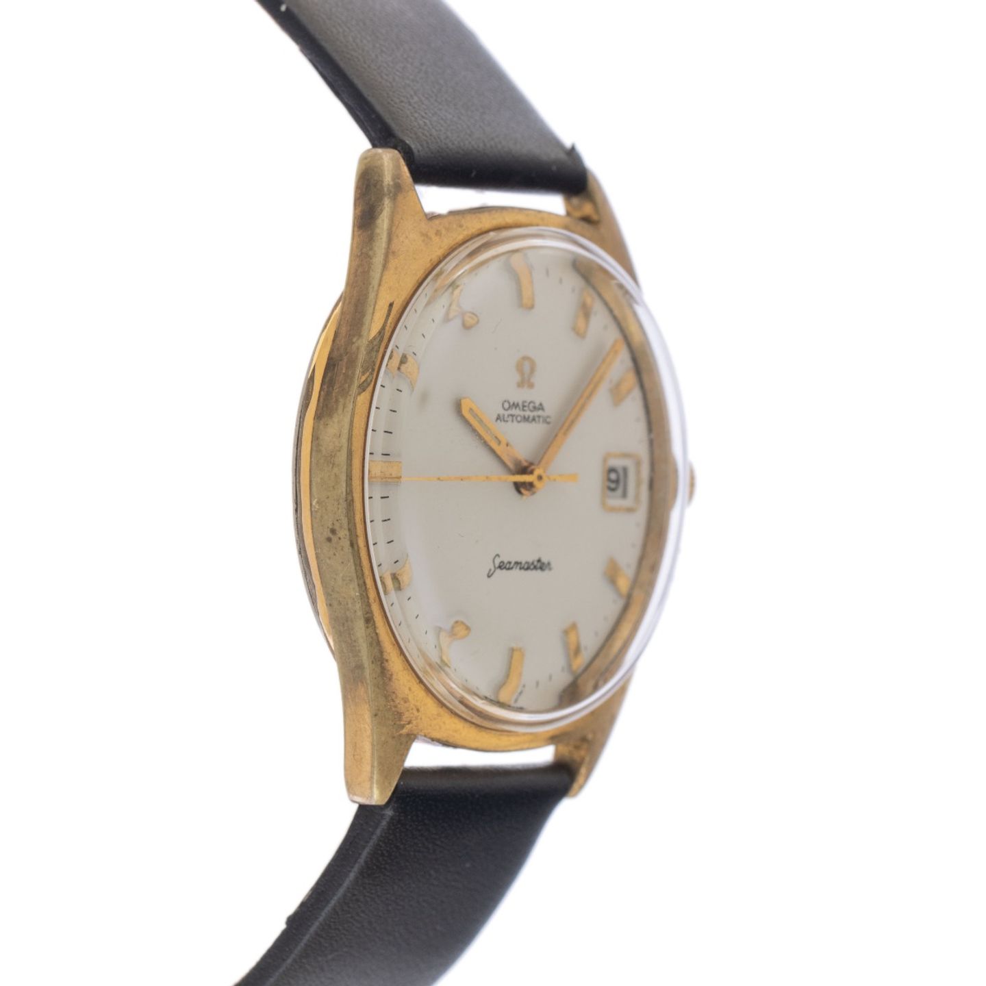 Omega Genève 166.041 (1968) - White dial 34 mm Steel case (5/8)