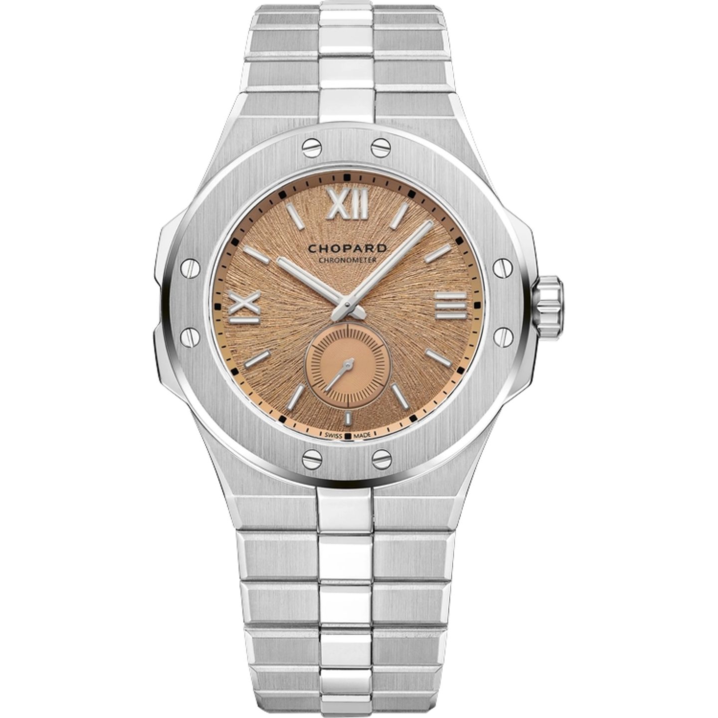 Chopard Alpine Eagle 298623-3001 (2025) - Roze wijzerplaat 41mm Staal (1/1)