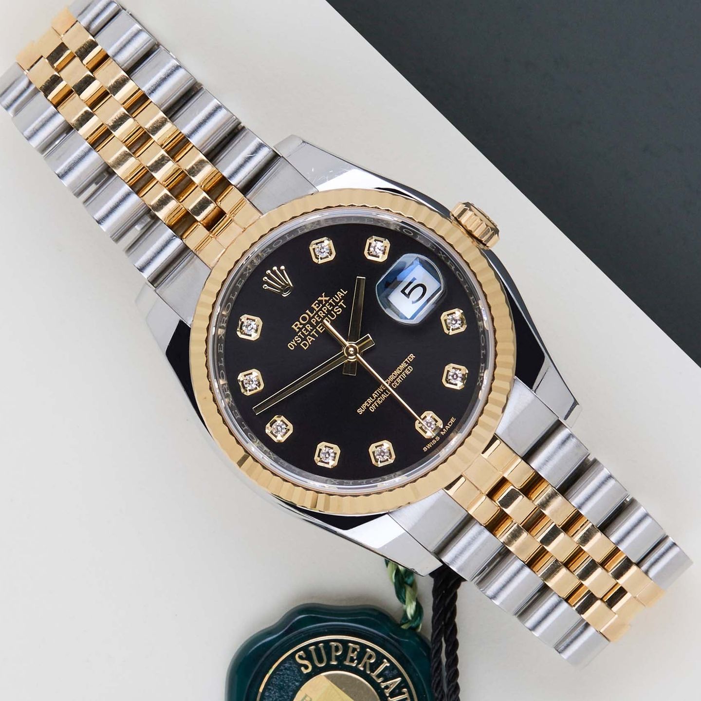 Rolex Datejust 36 116233 (2018) - 36 mm Gold/Steel case (1/8)