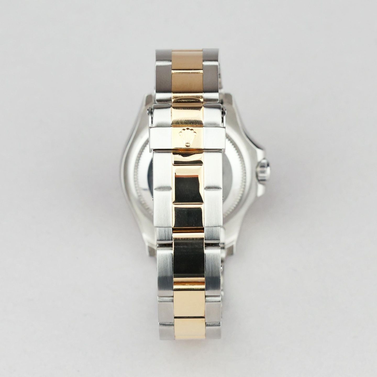 Rolex Yacht-Master 169623 (2002) - Silver dial 29 mm Gold/Steel case (7/8)