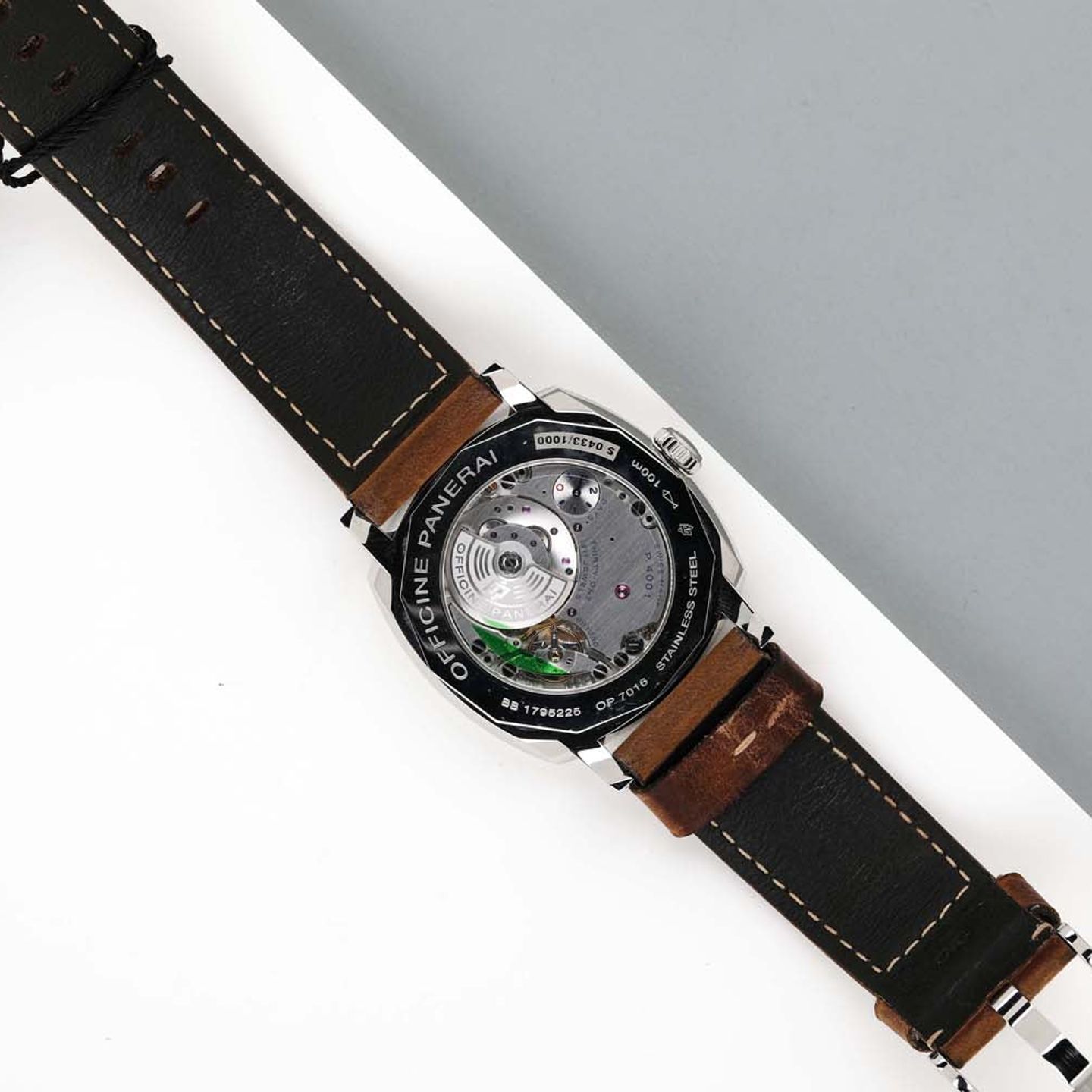 Panerai Radiomir 1940 3 Days Automatic PAM00657 (2019) - Zwart wijzerplaat 45mm Staal (6/8)