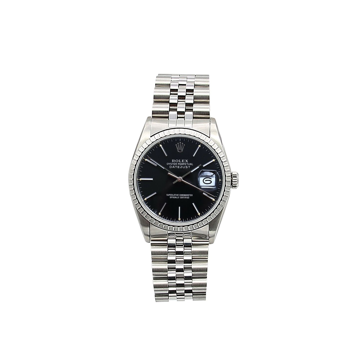 Rolex Datejust 36 16220 (Onbekend (willekeurig serienummer)) - 36mm Staal (2/7)