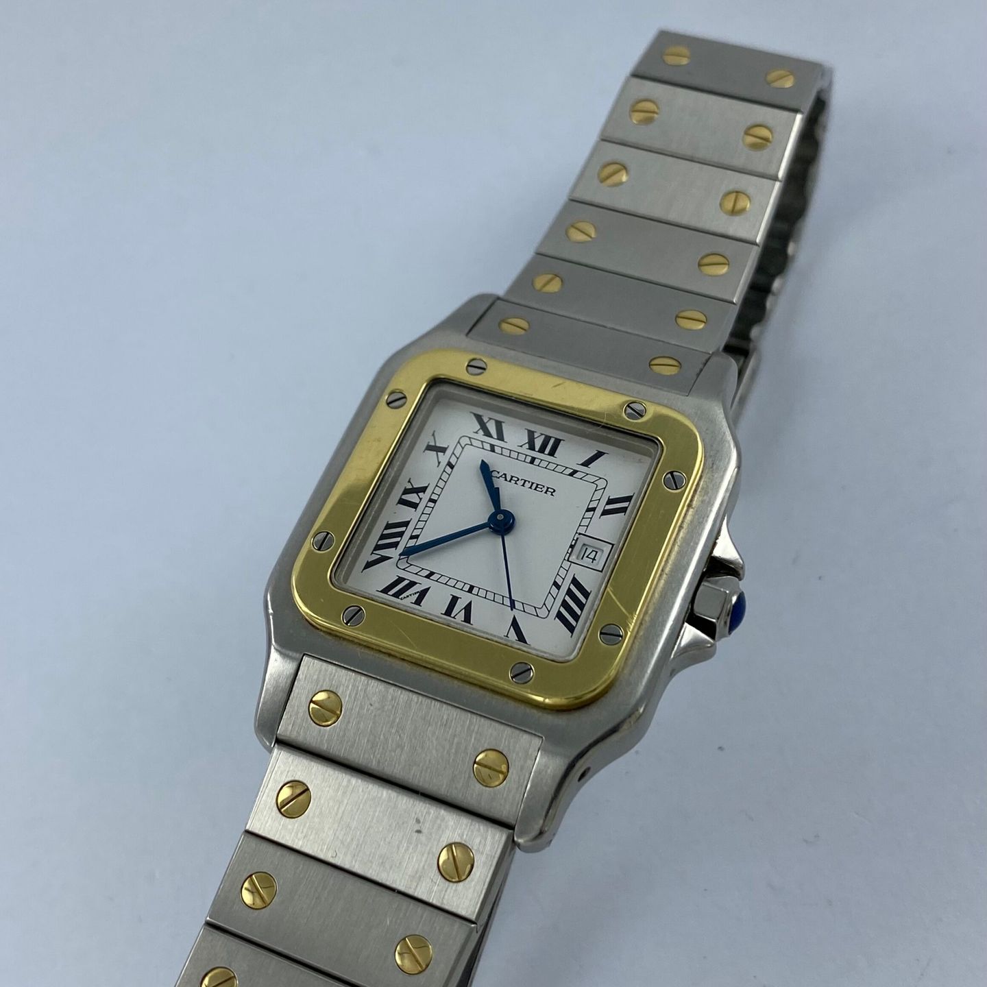 Cartier Santos 2961 (Onbekend (willekeurig serienummer)) - 29mm Goud/Staal (5/7)