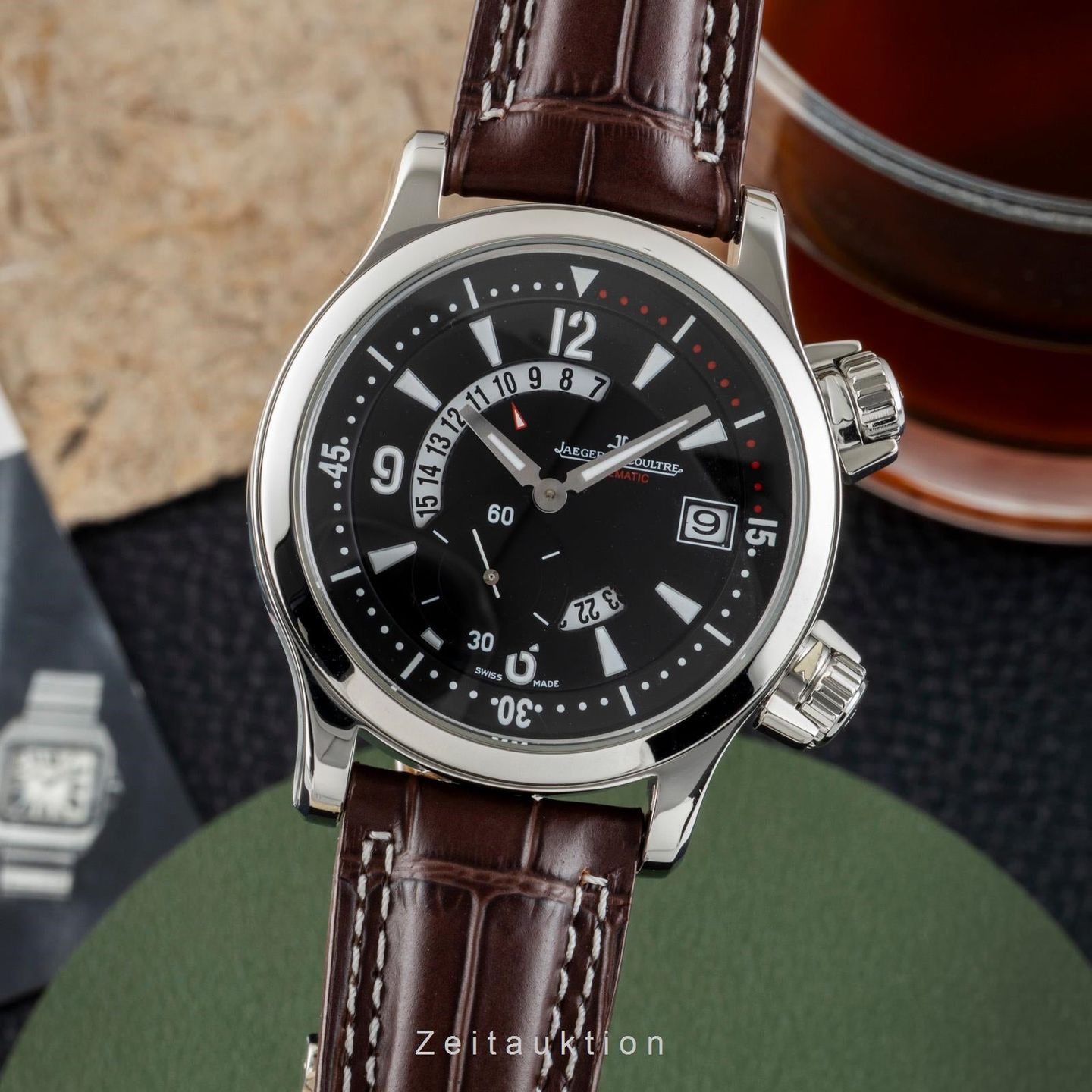 Jaeger-LeCoultre Master Compressor Q1738470 (Unknown (random serial)) - Black dial 42 mm Steel case (1/8)