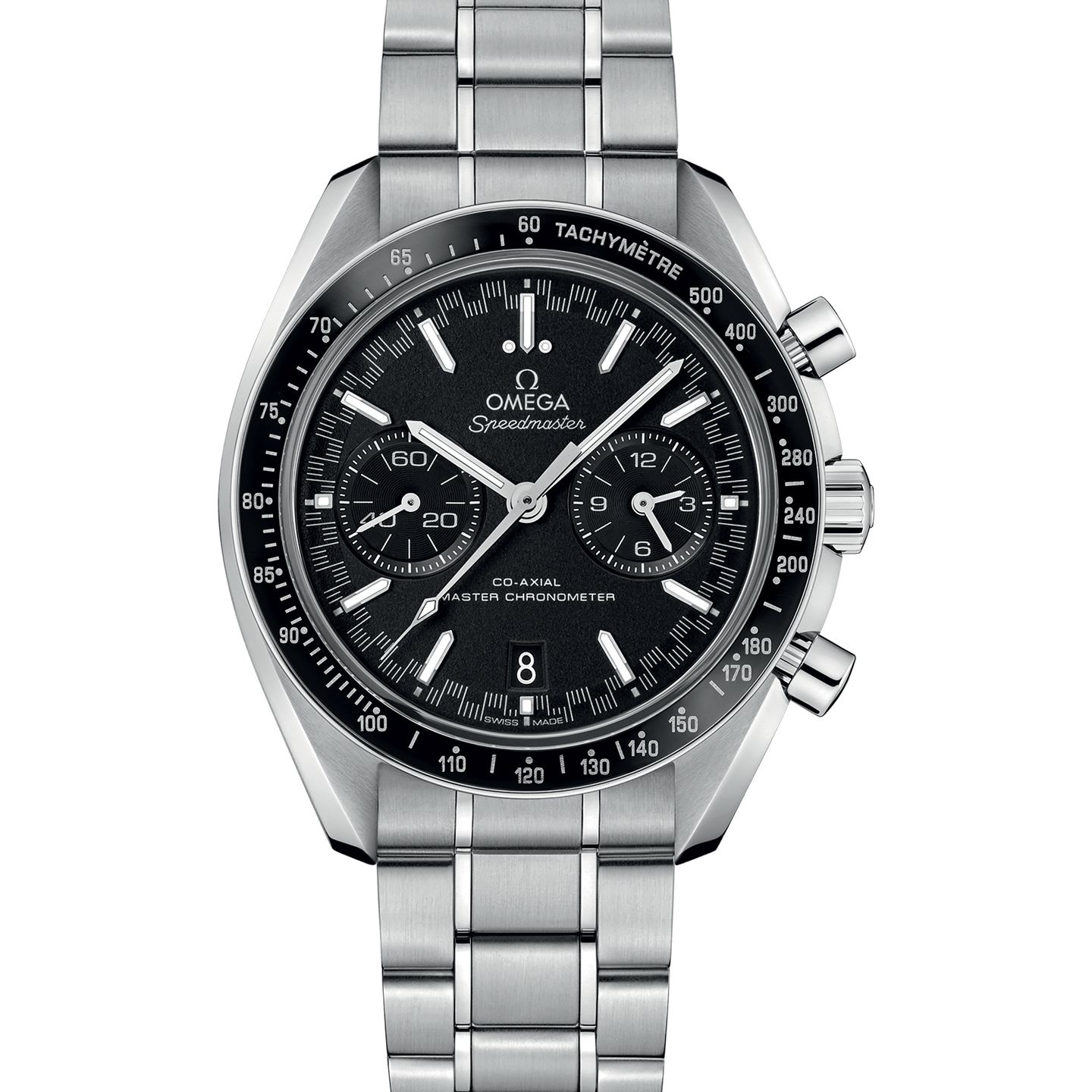 Omega Speedmaster Racing 329.30.44.51.01.001 (2024) - Black dial 44 mm Steel case (1/8)