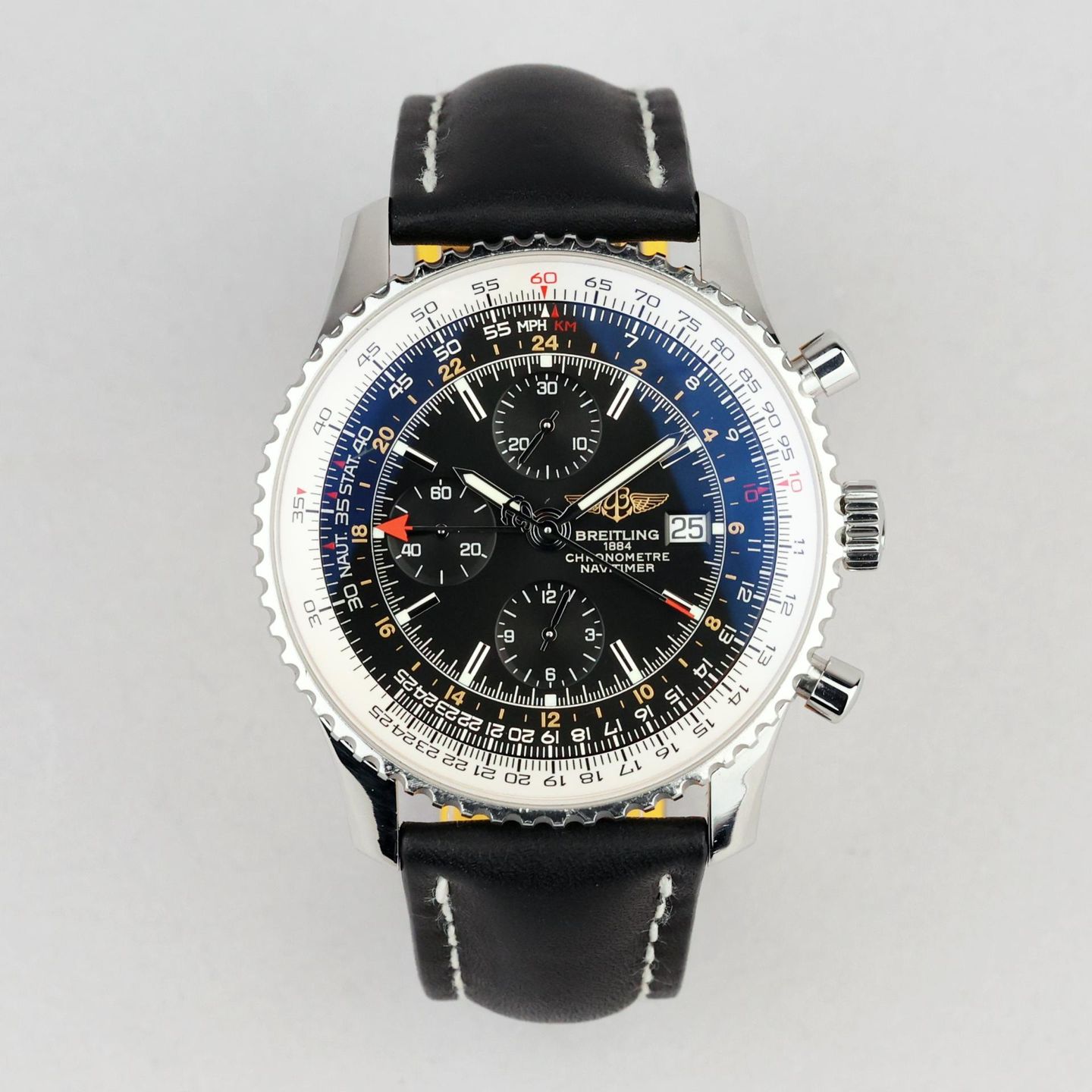 Breitling Navitimer World A24322 (2011) - 46 mm Steel case (1/8)