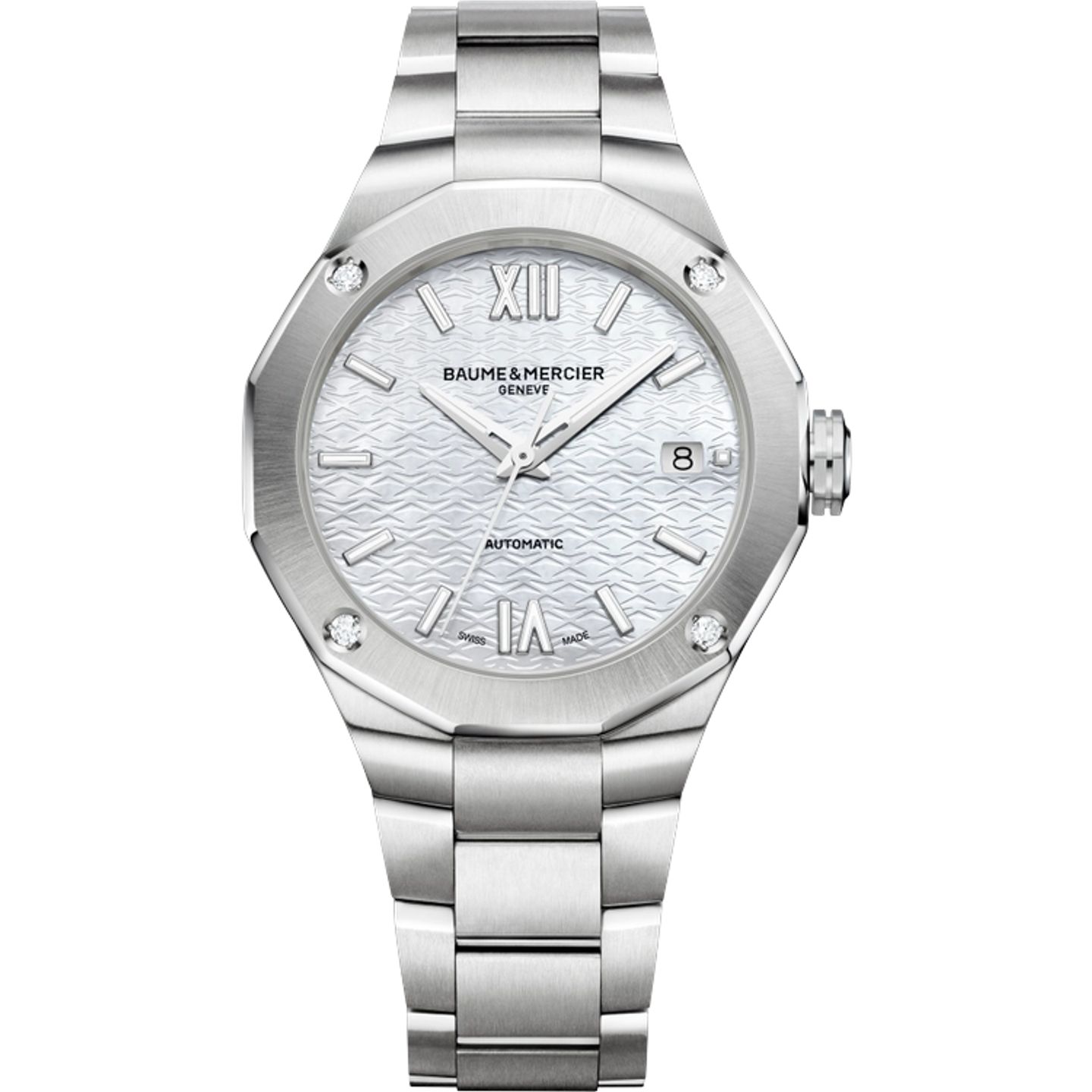 Baume & Mercier Riviera M0A10663 (2026) - Parelmoer wijzerplaat 36mm Staal (1/1)