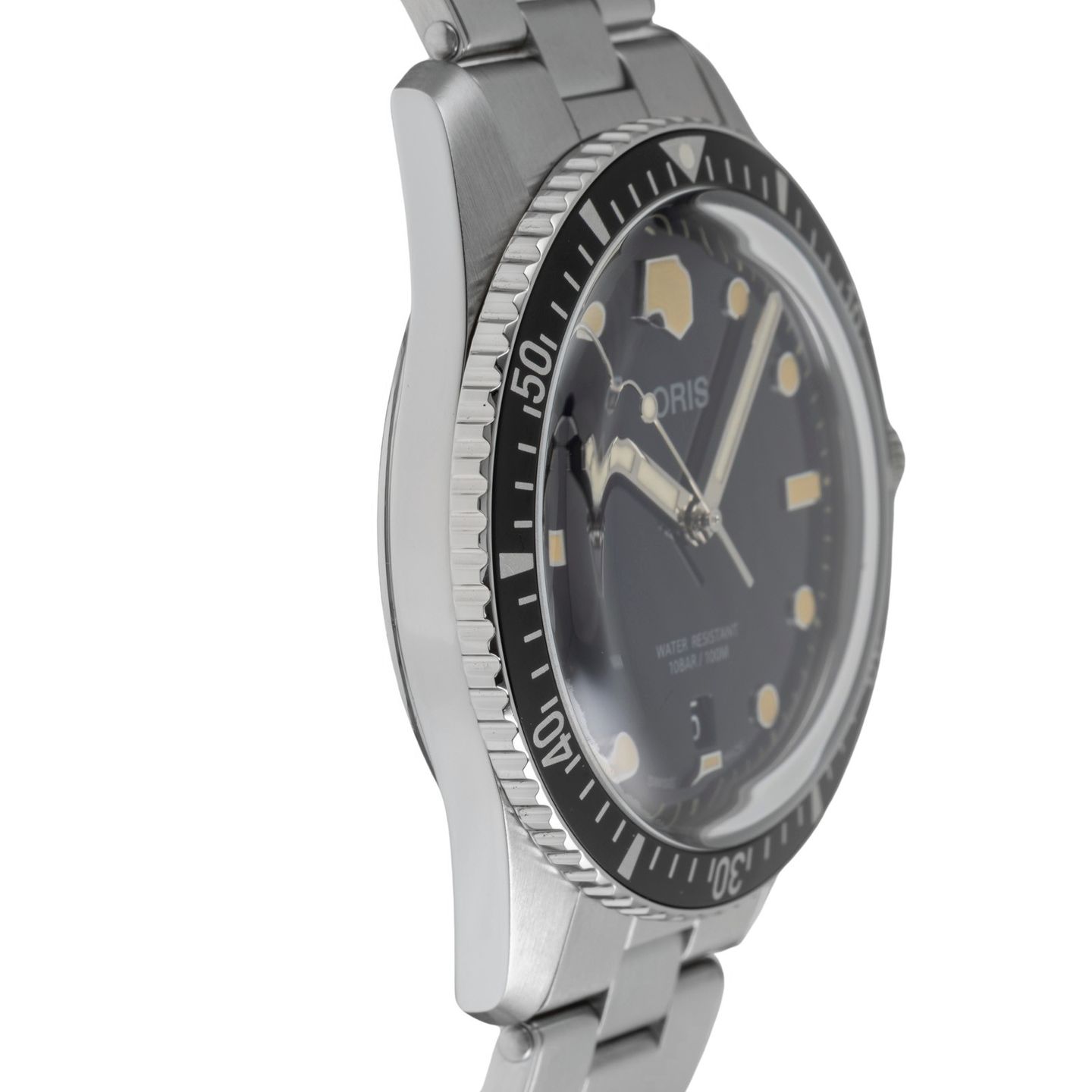 Oris Divers Sixty Five 01 733 7707 4055-07 8 20 18 (Onbekend (willekeurig serienummer)) - Blauw wijzerplaat 40mm Staal (7/8)