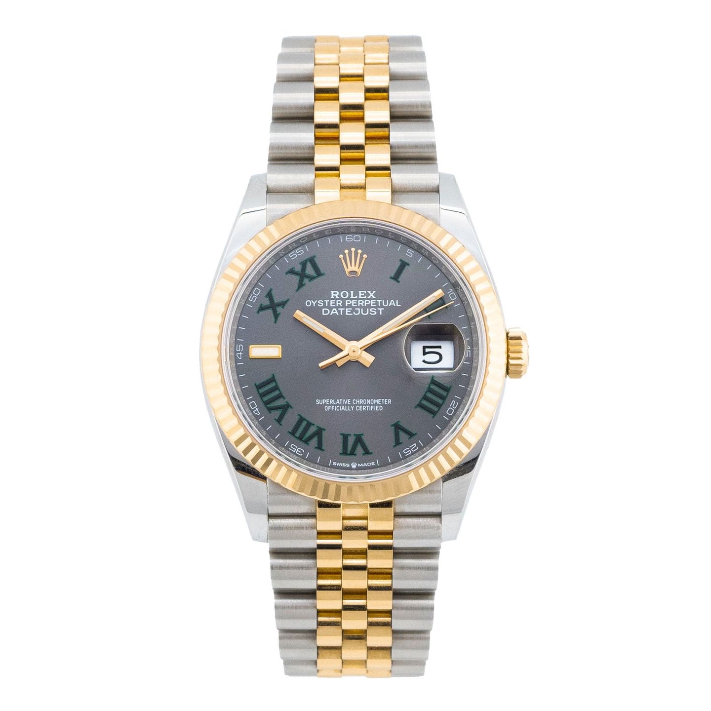 Rolex Datejust 36 126233 (2023) - 36 mm Gold/Steel case (1/3)