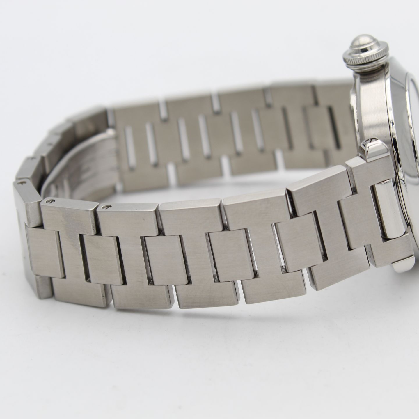 Cartier Pasha C W31053M7 (2003) - Black dial 35 mm Steel case (5/8)