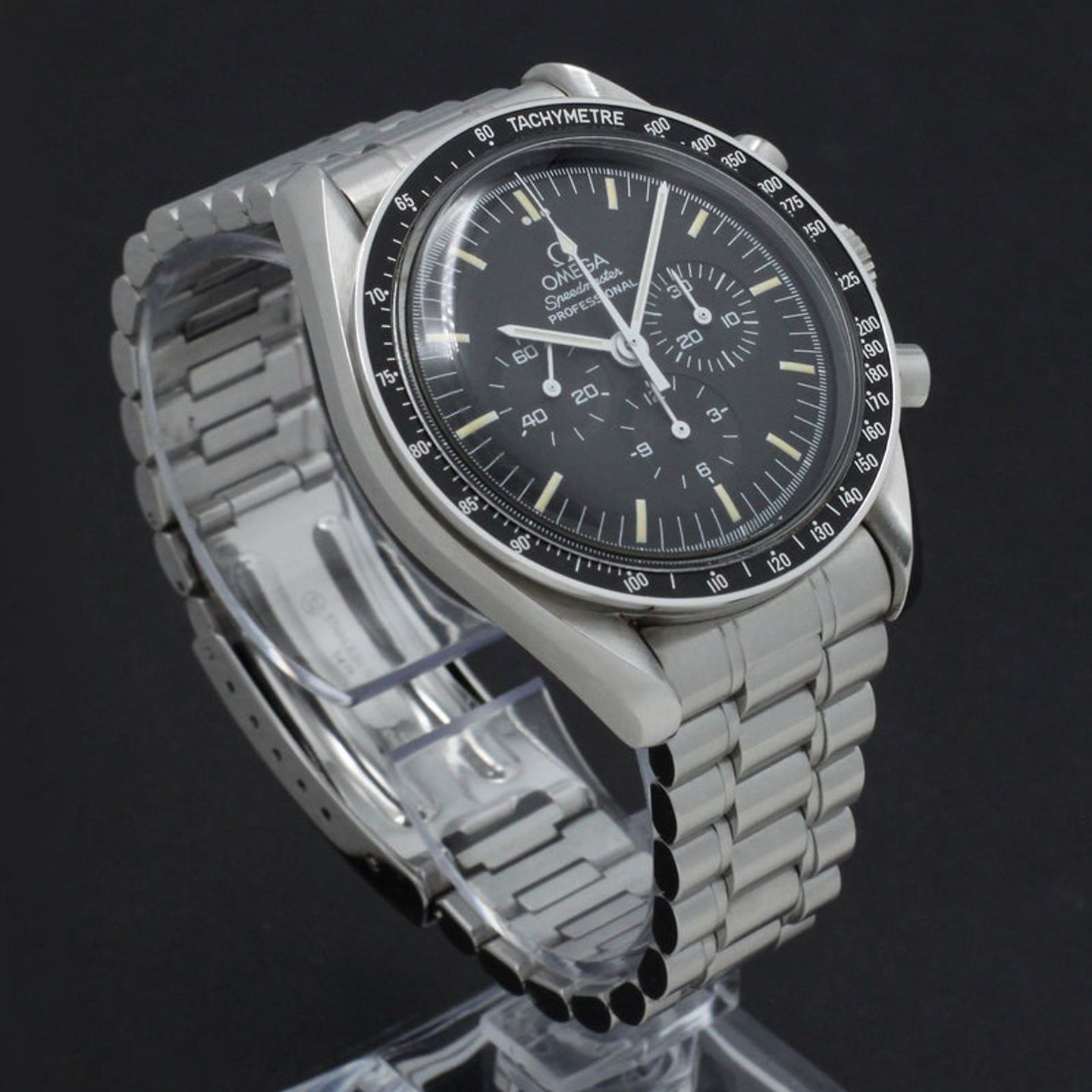 Omega Speedmaster Professional Moonwatch 3590.5 (1996) - Black dial 42 mm Steel case (4/7)