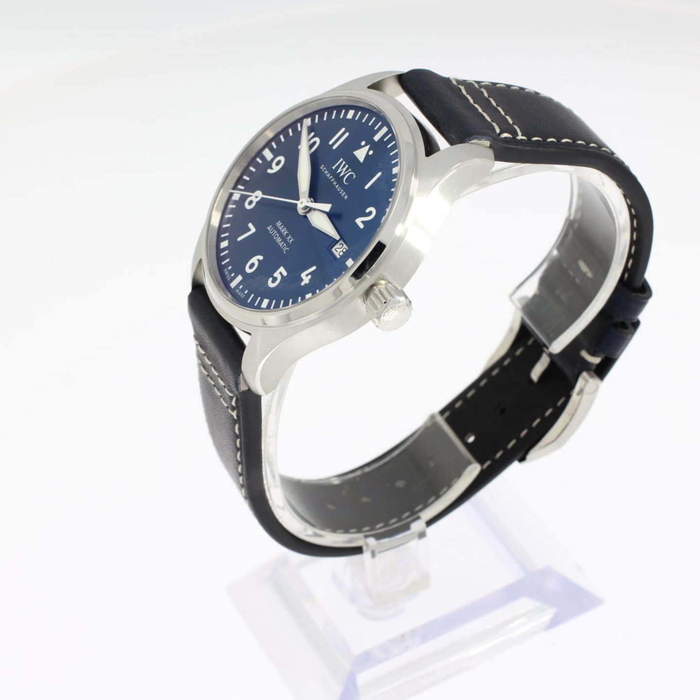 IWC Pilot Mark IW328203 (2024) - Blue dial 40 mm Steel case (2/4)