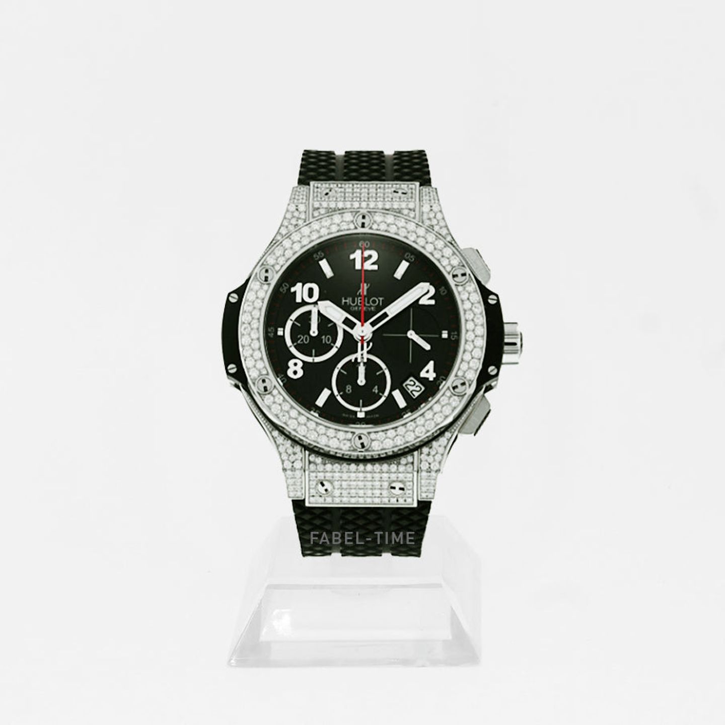 Hublot Big Bang 41 mm 341.SX.130.RX.174 (2024) - Zwart wijzerplaat 41mm Staal (1/1)