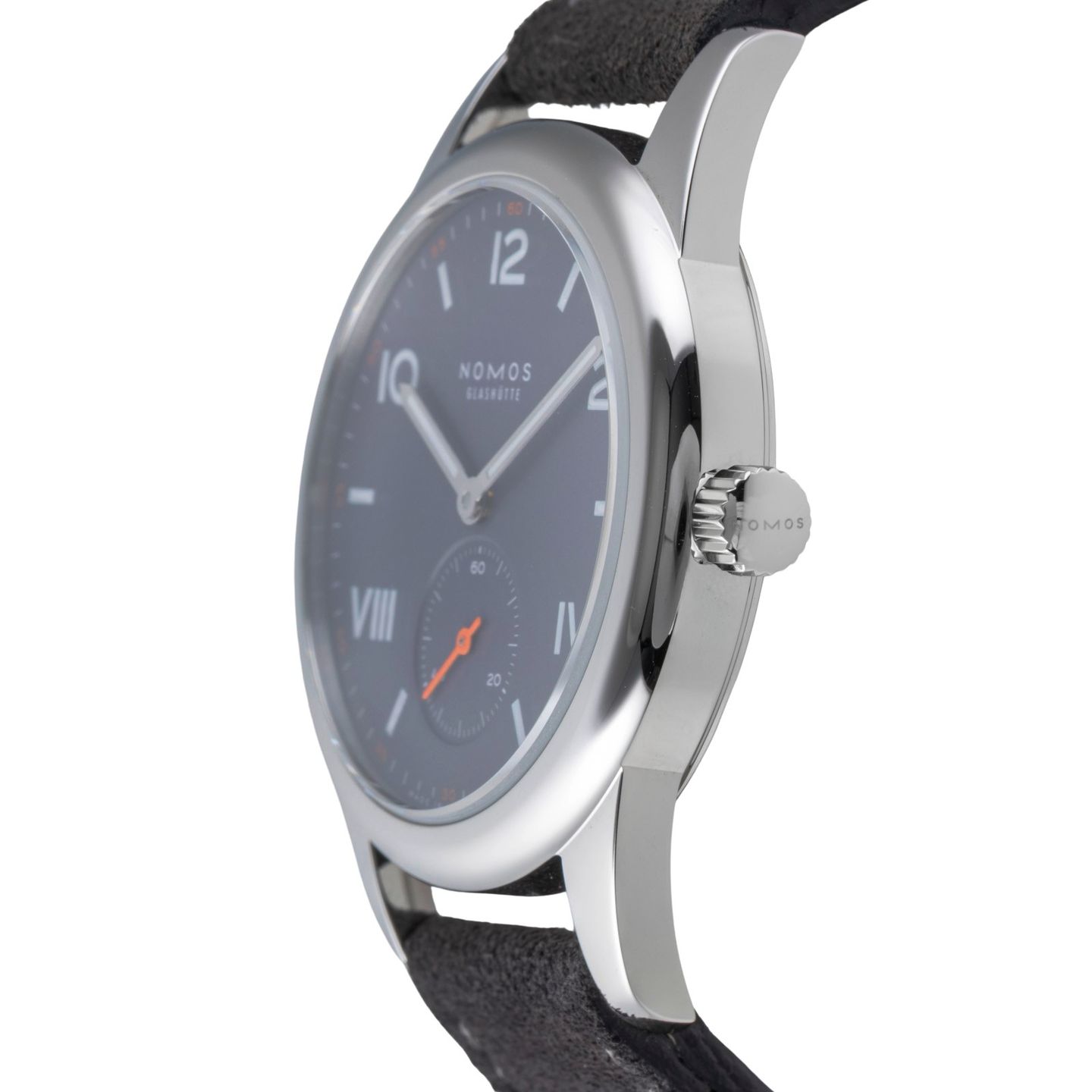 NOMOS Club Campus 713 (Onbekend (willekeurig serienummer)) - Blauw wijzerplaat 36mm Staal (6/8)