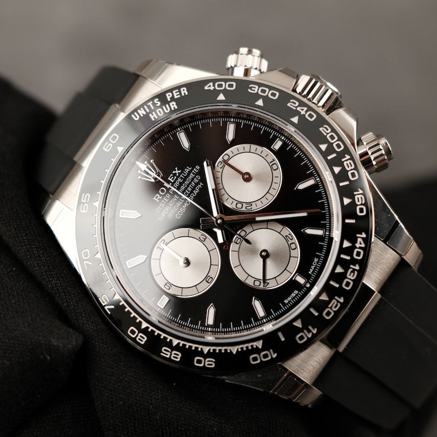 Rolex Daytona 126519LN (2024) - Zwart wijzerplaat 40mm Witgoud (7/8)