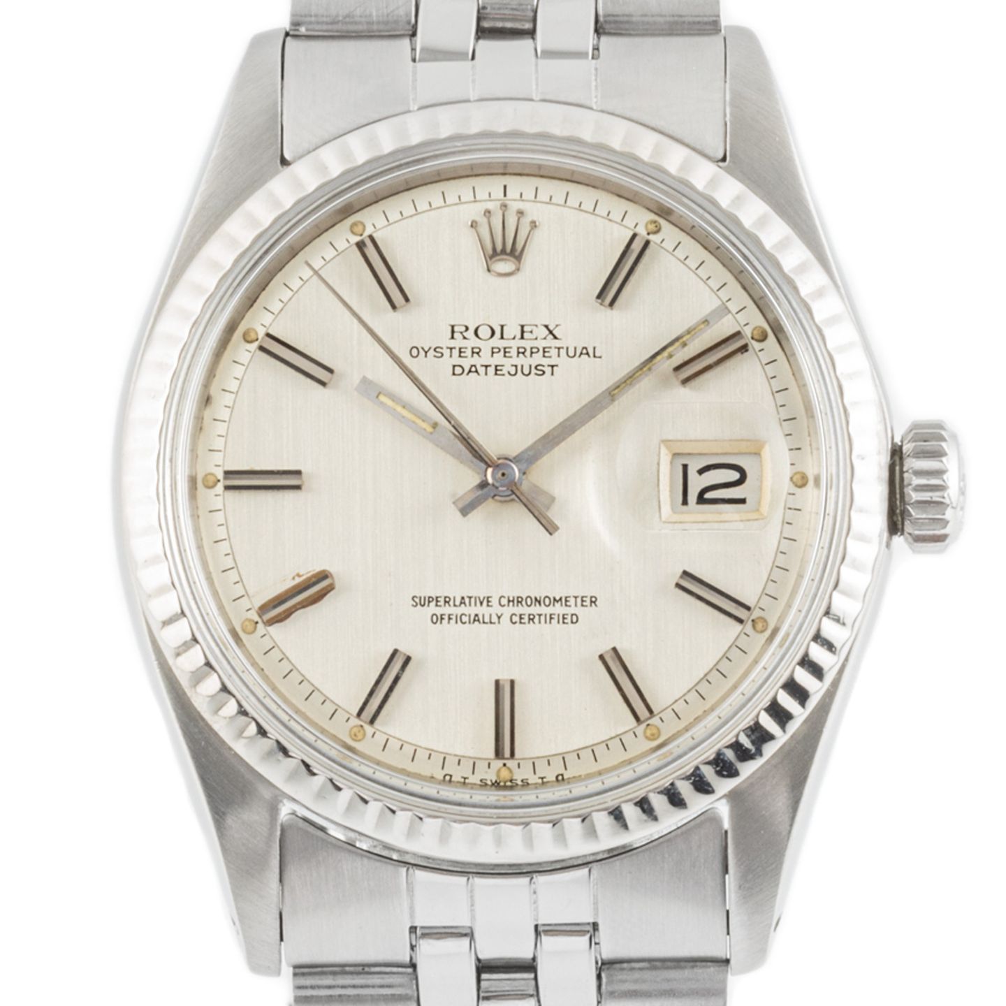 Rolex Datejust 1601 (1970) - 36mm Staal (8/8)