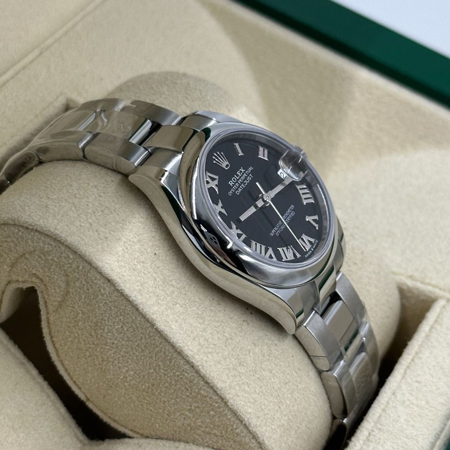 Rolex Datejust 31 278240 (2024) - Zwart wijzerplaat 31mm Staal (7/8)