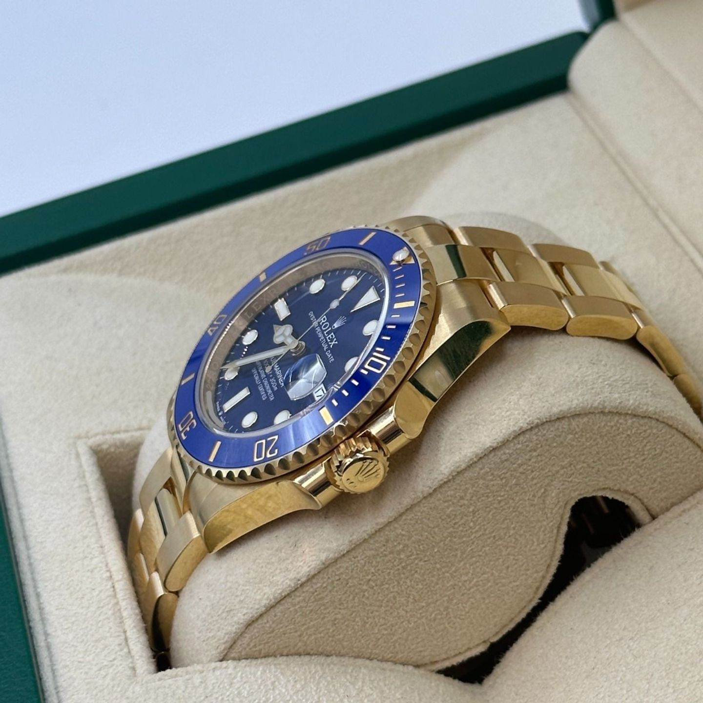 Rolex Submariner Date 126618LB (2023) - Blauw wijzerplaat 41mm Geelgoud (6/8)